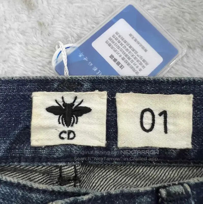 Dior Dior Casual Blue Cotton Pants for Women . Size 30" / US 8 / IT 44 - 3 Thumbnail