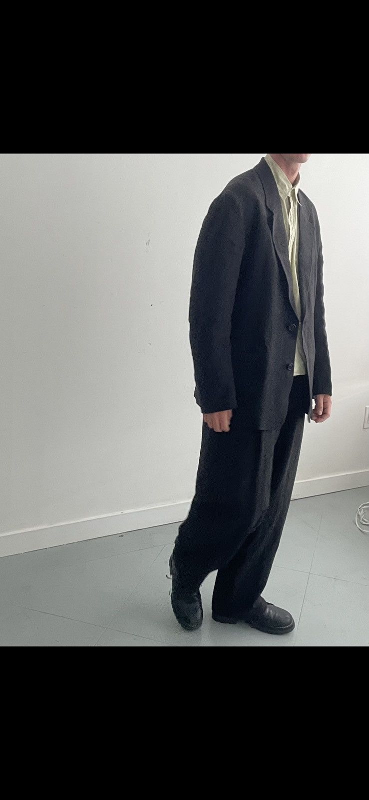 Yohji Yamamoto Y's For Men Linen Suit | Grailed