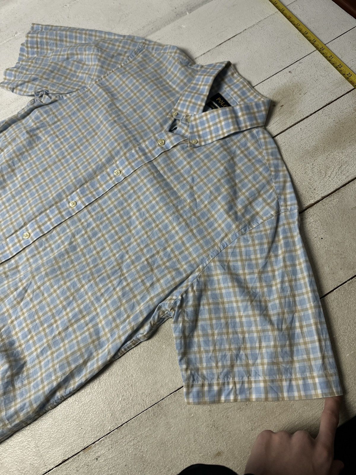 Polo Ralph Lauren 🚨 VNTG Y2K Polo Ralph Lauren Shirt LUXURY RARE SHORT SLEEVE Size US M / EU 48-50 / 2 - 6 Thumbnail