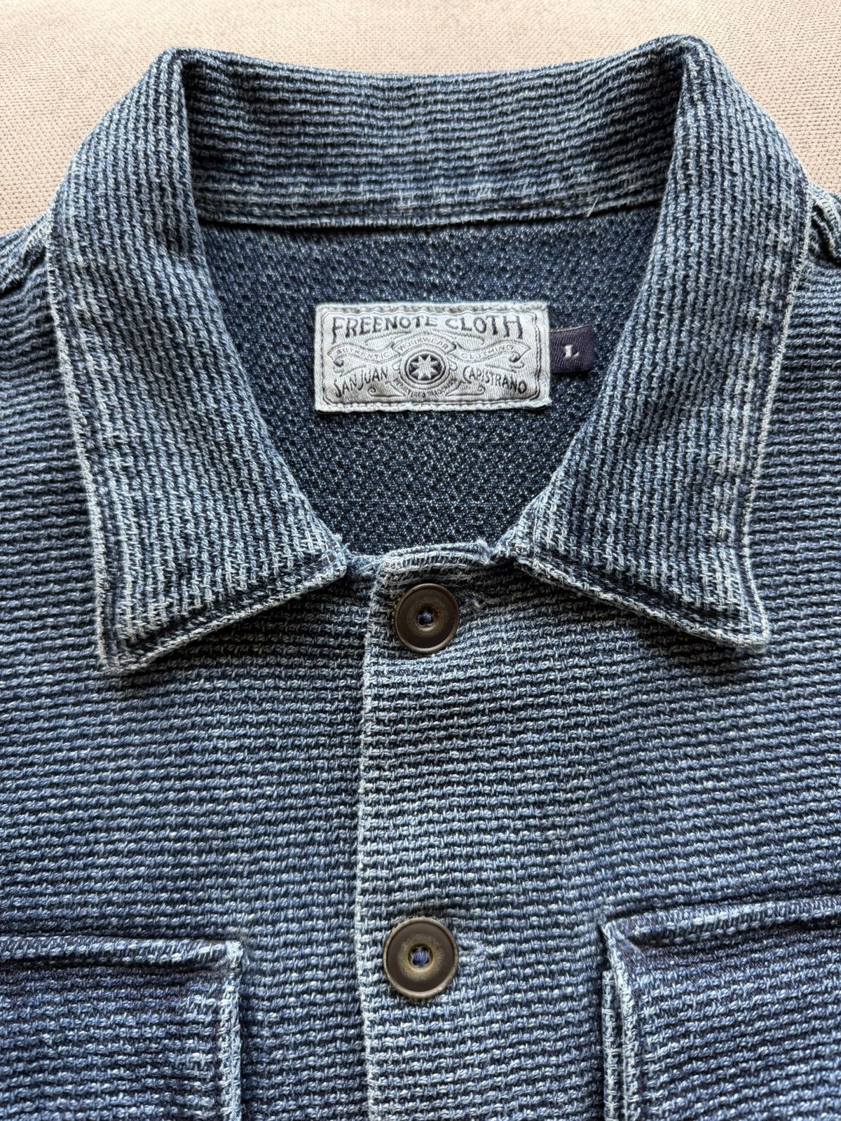 Freenote Cloth Freenote Cloth - Midway Sashiko CPO (L) Size US L / EU 52-54 / 3 - 2 Thumbnail