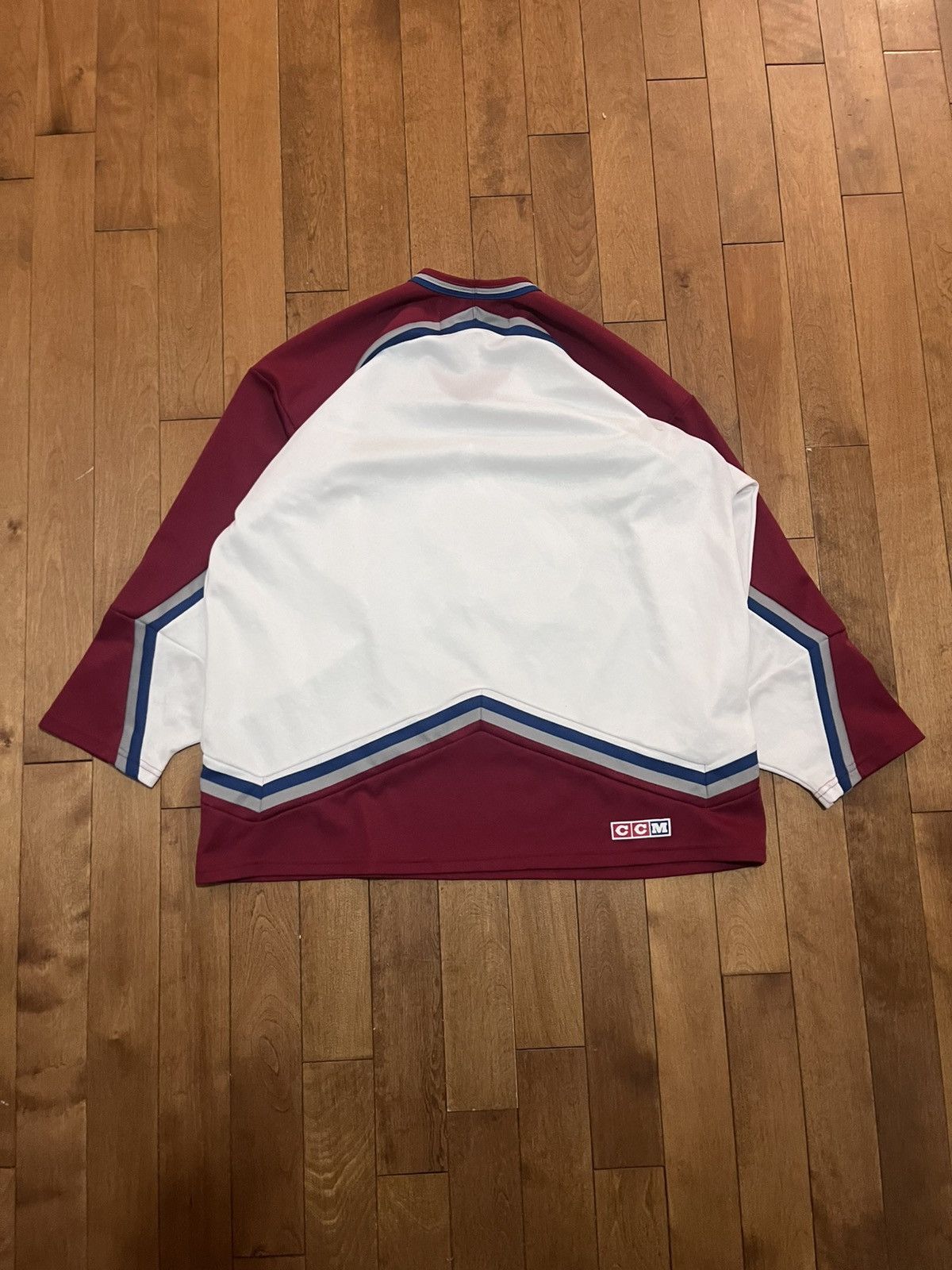 Vintage Vintage ccm avalanche jersey Size US XL / EU 56 / 4 - 4 Thumbnail