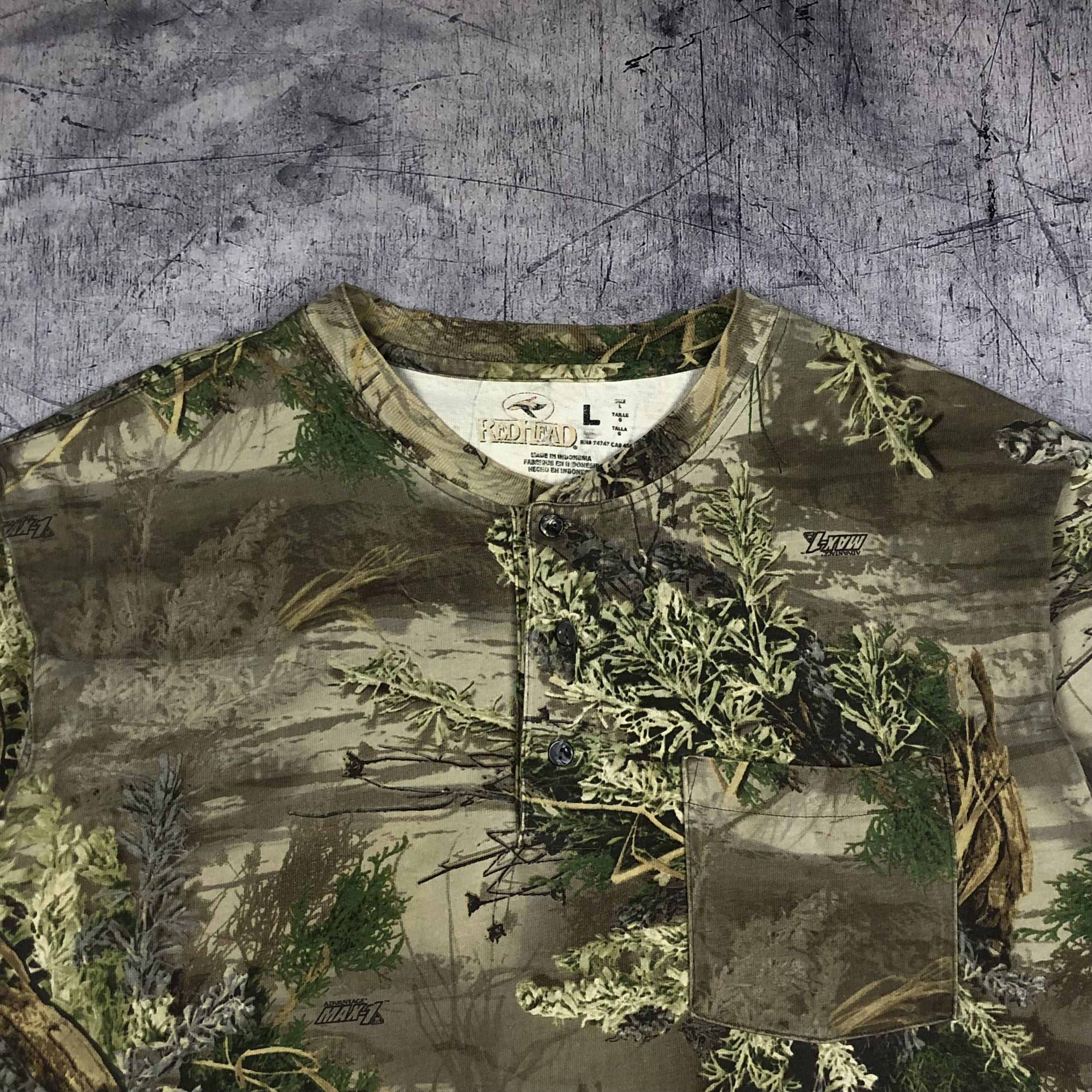 Realtree Realtree Jungle Forest Wood Needles Long Sleeve Tee Size US L / EU 52-54 / 3 - 5 Thumbnail