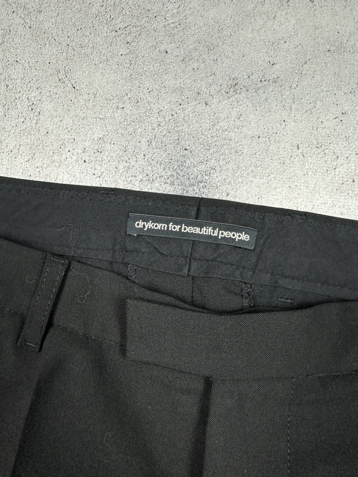 DRYKORN Drykorn Black Cropped Trousers Pants Size 46 Size US 31 - 5 Thumbnail
