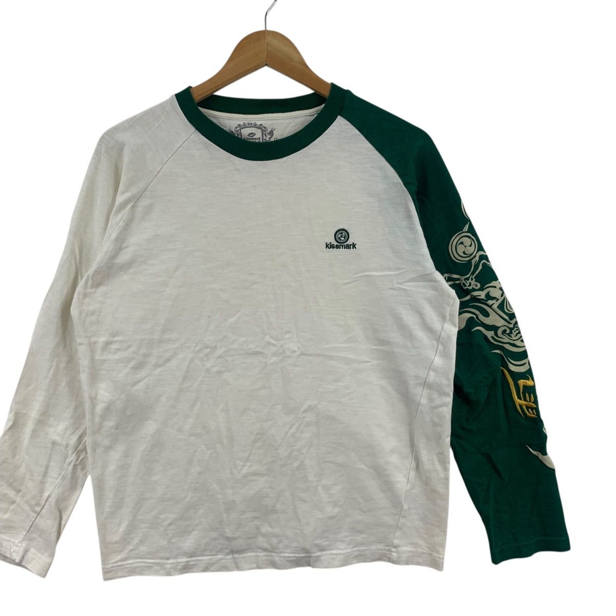 Other KISSMARK JAPAN FOLKLORE Goddess Tee Shirt Top Sukajan Size L / US 10 / IT 46 - 4 Thumbnail