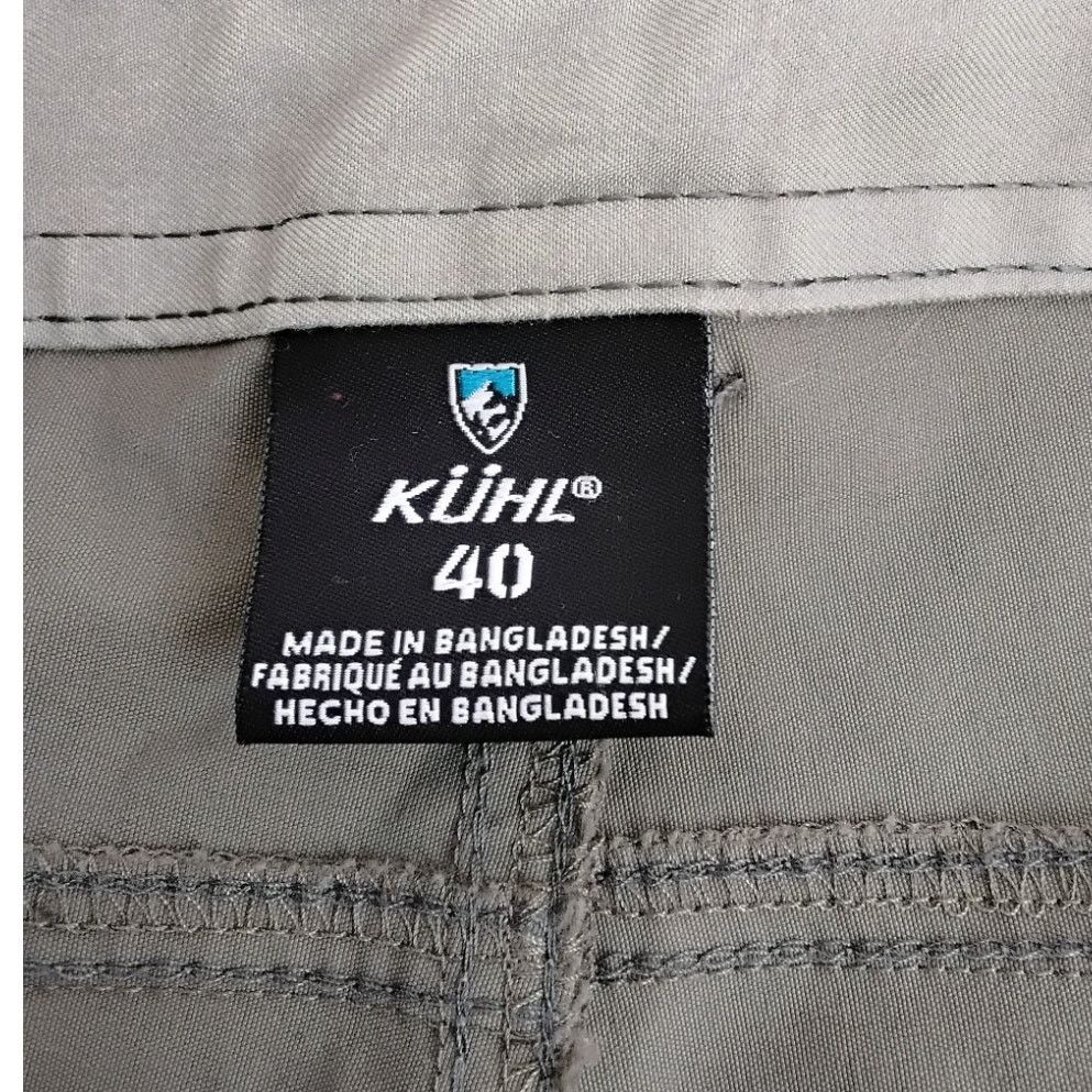 Kuhl Kuhl Shorts Men's 40" Waist Brown Cargo Pockets Size US 40 / EU 56 - 7 Thumbnail