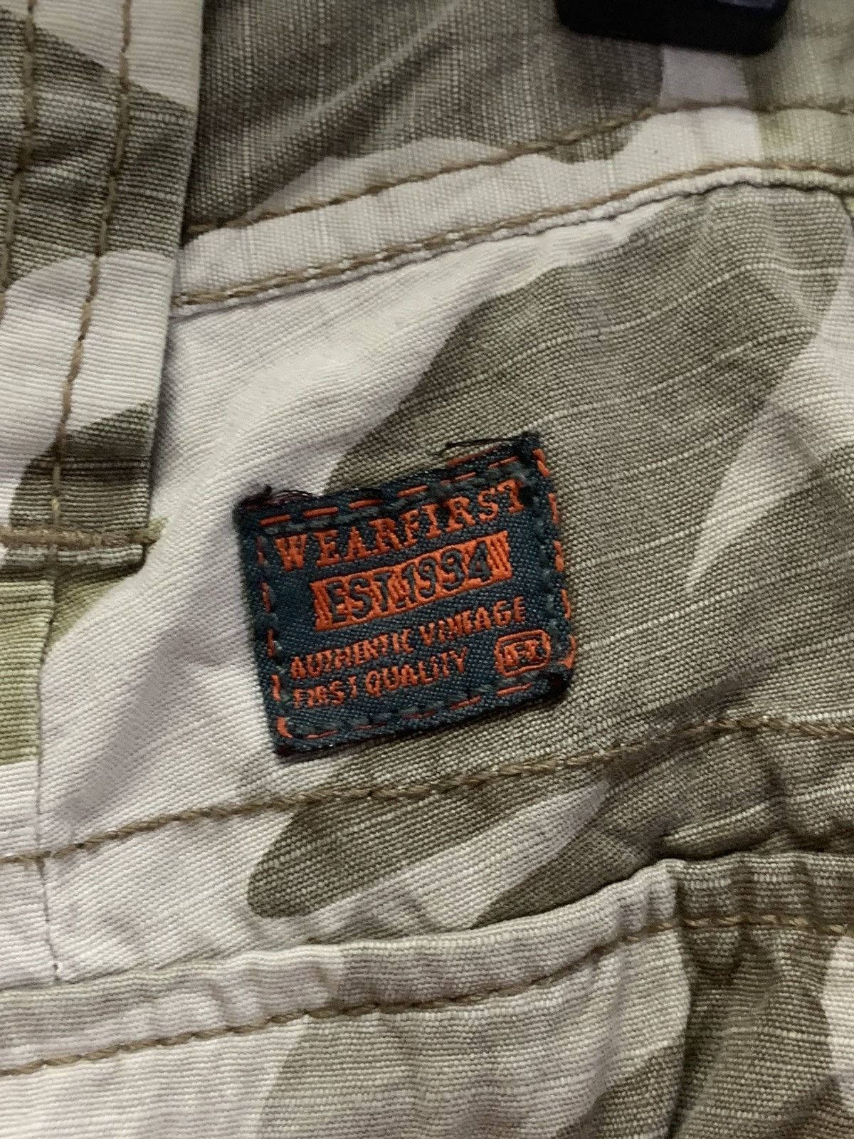 Japanese Brand × Vintage Vintage Camo short pant Size US 30 / EU 46 - 11 Thumbnail