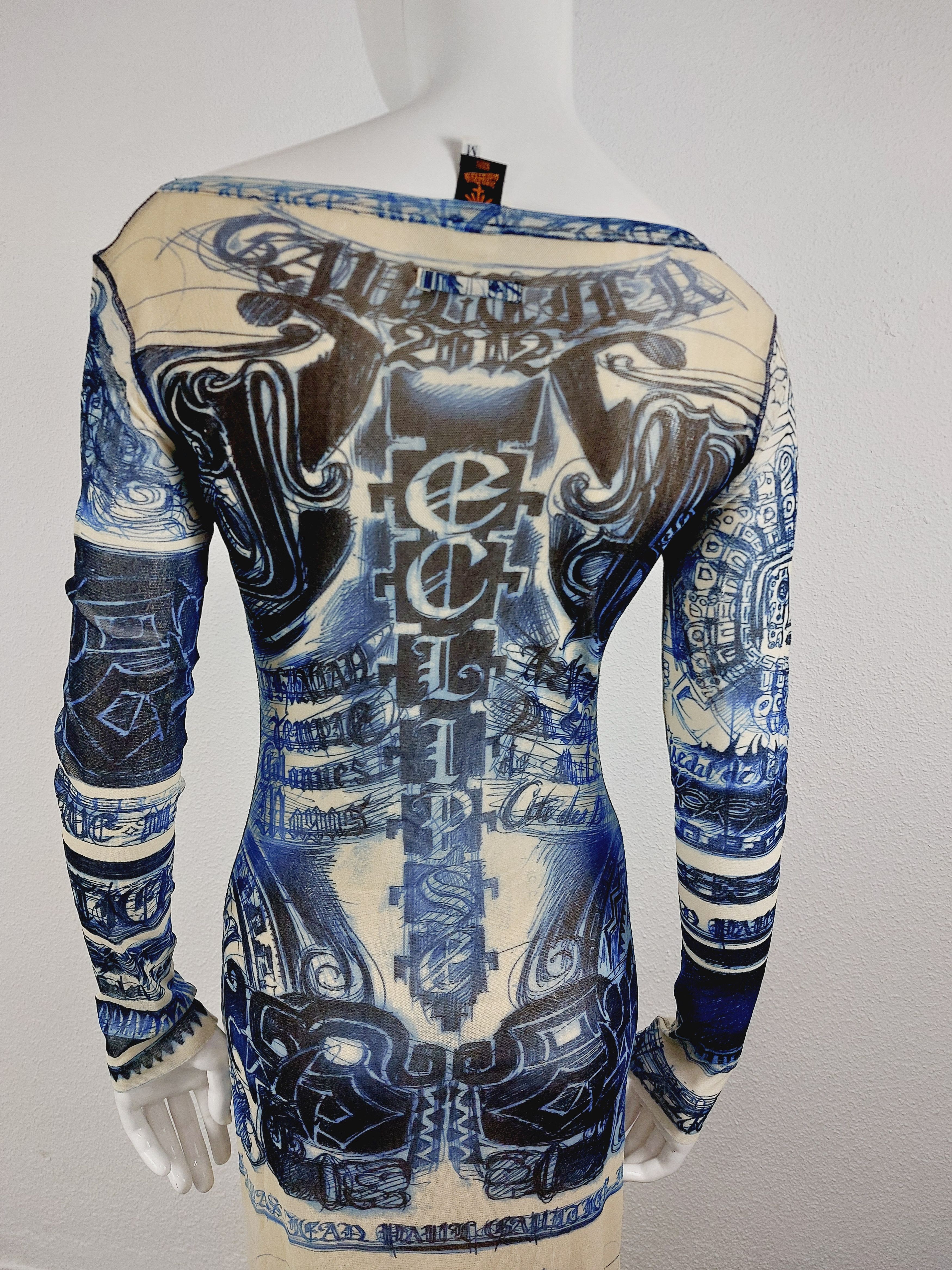 Jean Paul Gaultier Jean Paul Gaultier Maori 2012 Maya Eclipse Satan Dress Size M / US 6-8 / IT 42-44 - 16 Thumbnail