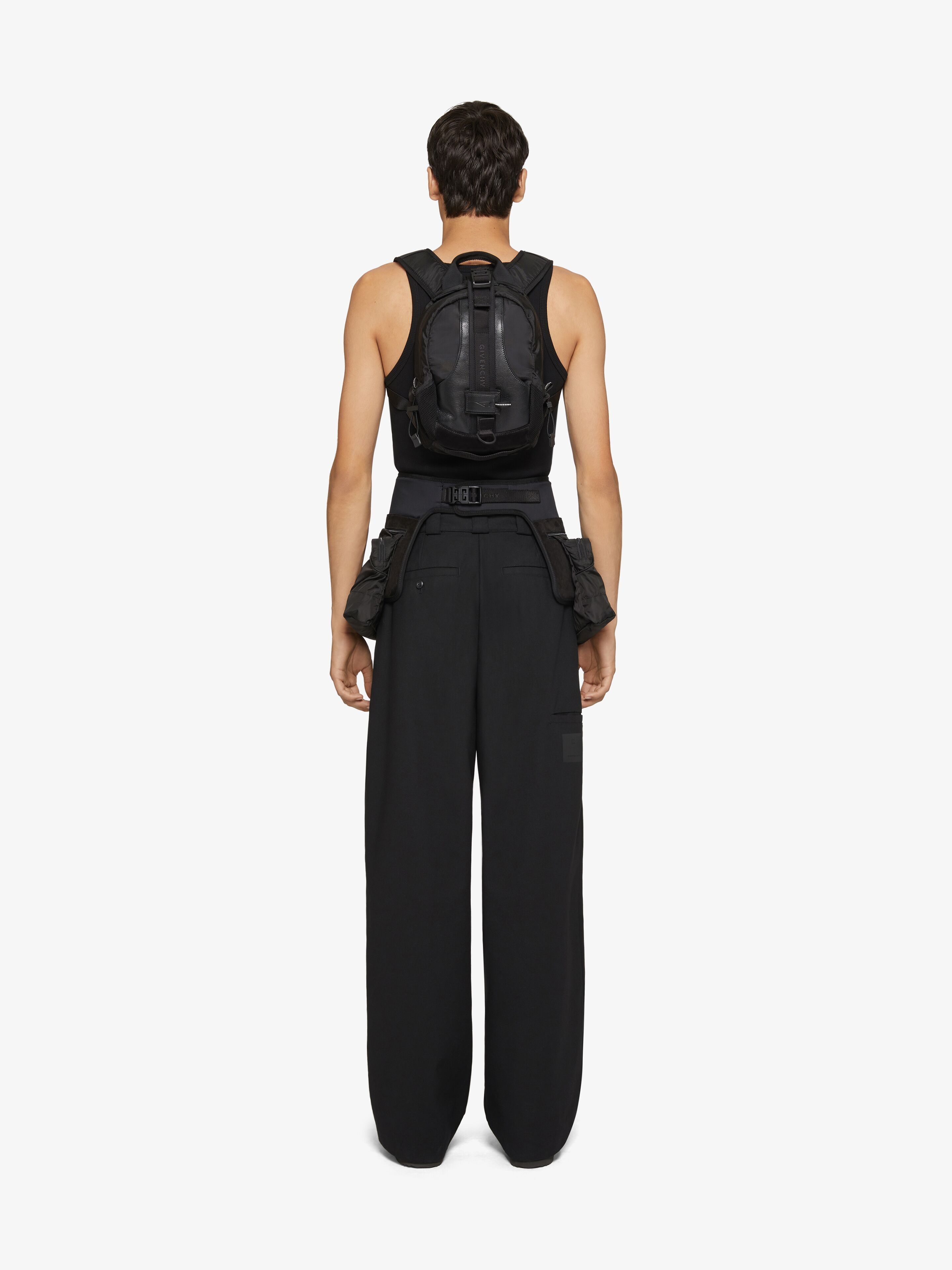 Givenchy o1w1db10925 XSlim Tank Top Sleeveless in Black Size US S / EU 44-46 / 1 - 4 Thumbnail
