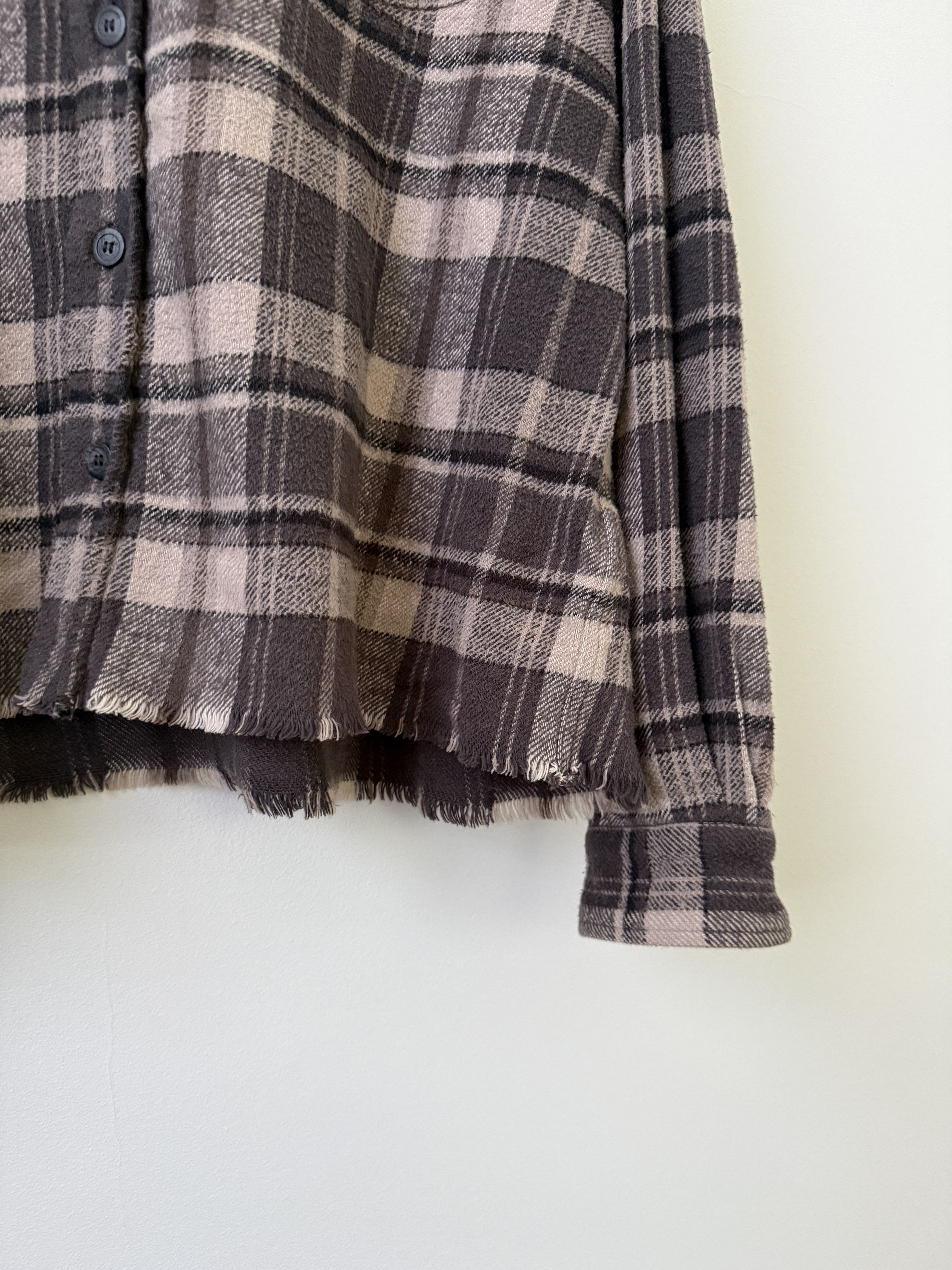 John Elliott Hemi Oversized Flannel Shirt / Lagoon Check Size US M / EU 48-50 / 2 - 13 Thumbnail