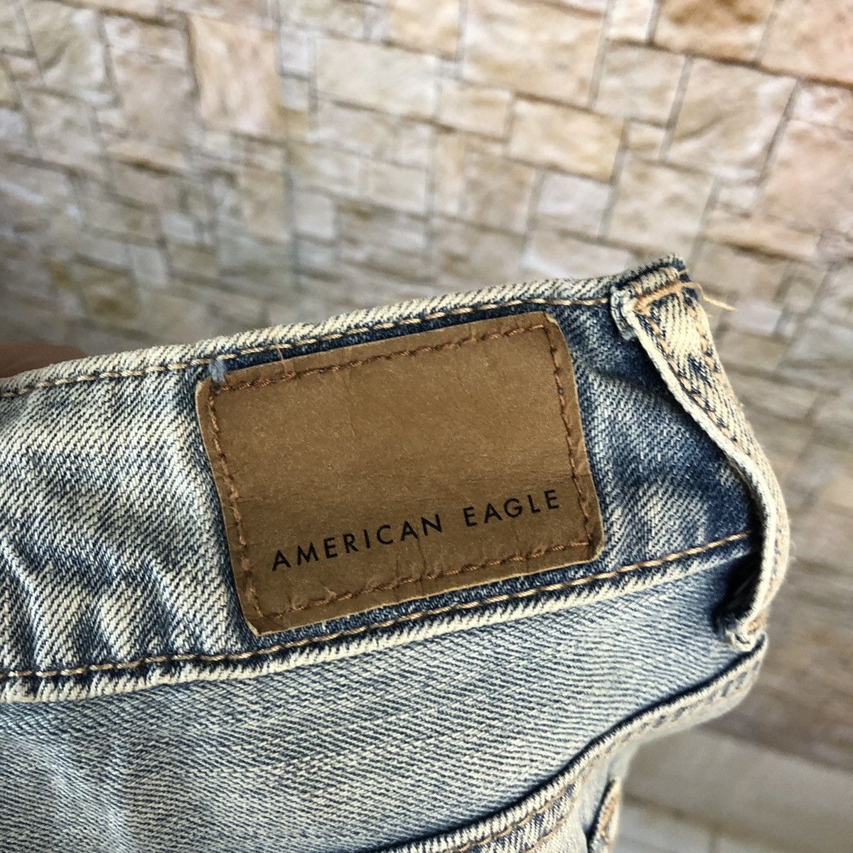 American Eagle Outfitters American Eagle Blue Distressed Denim Pants #A1006 Size 28" / US 6 / IT 42 - 21 Thumbnail