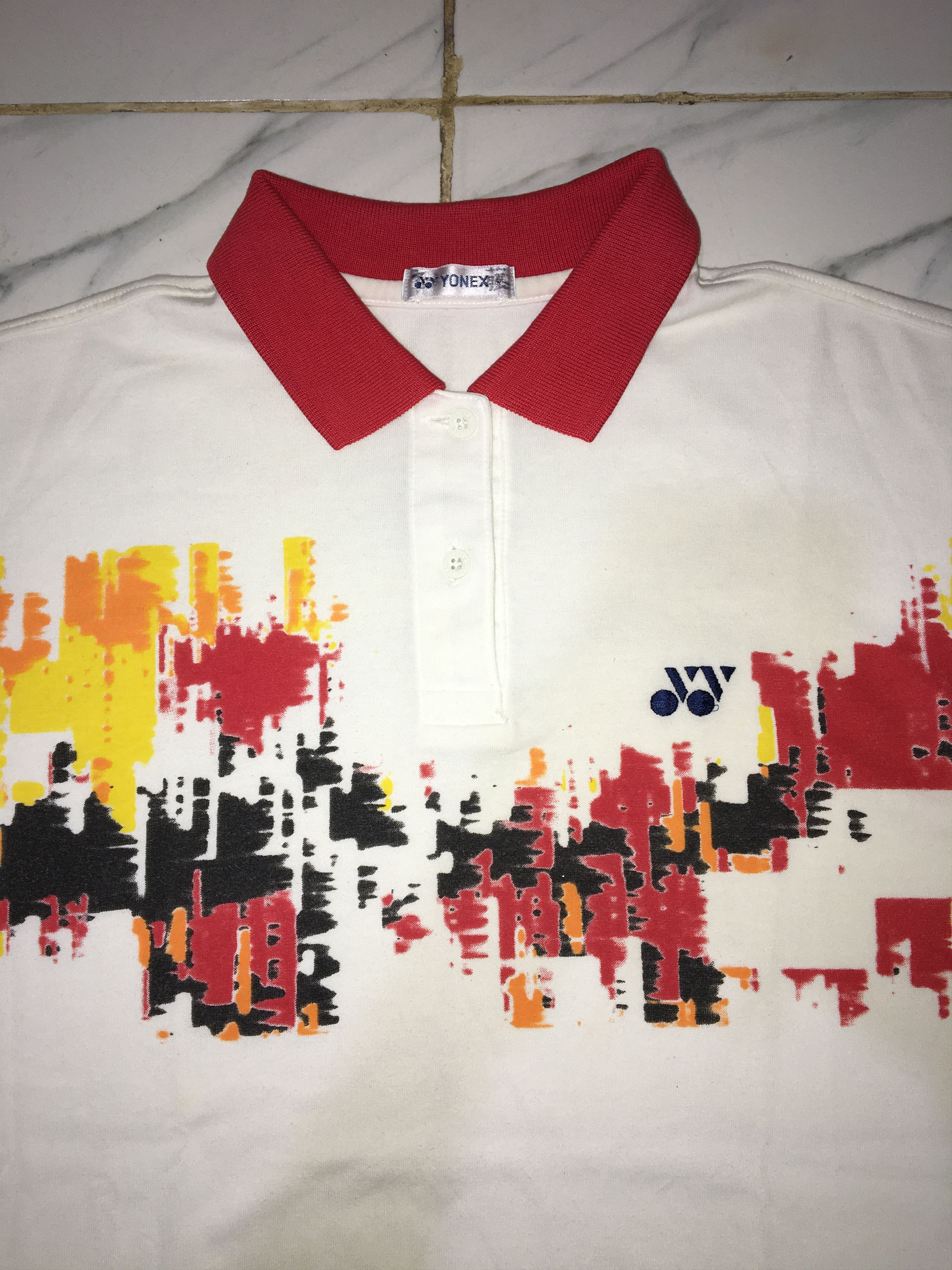 Vintage Vintage Polo Shirt Yonex Size US M / EU 48-50 / 2 - 2 Thumbnail