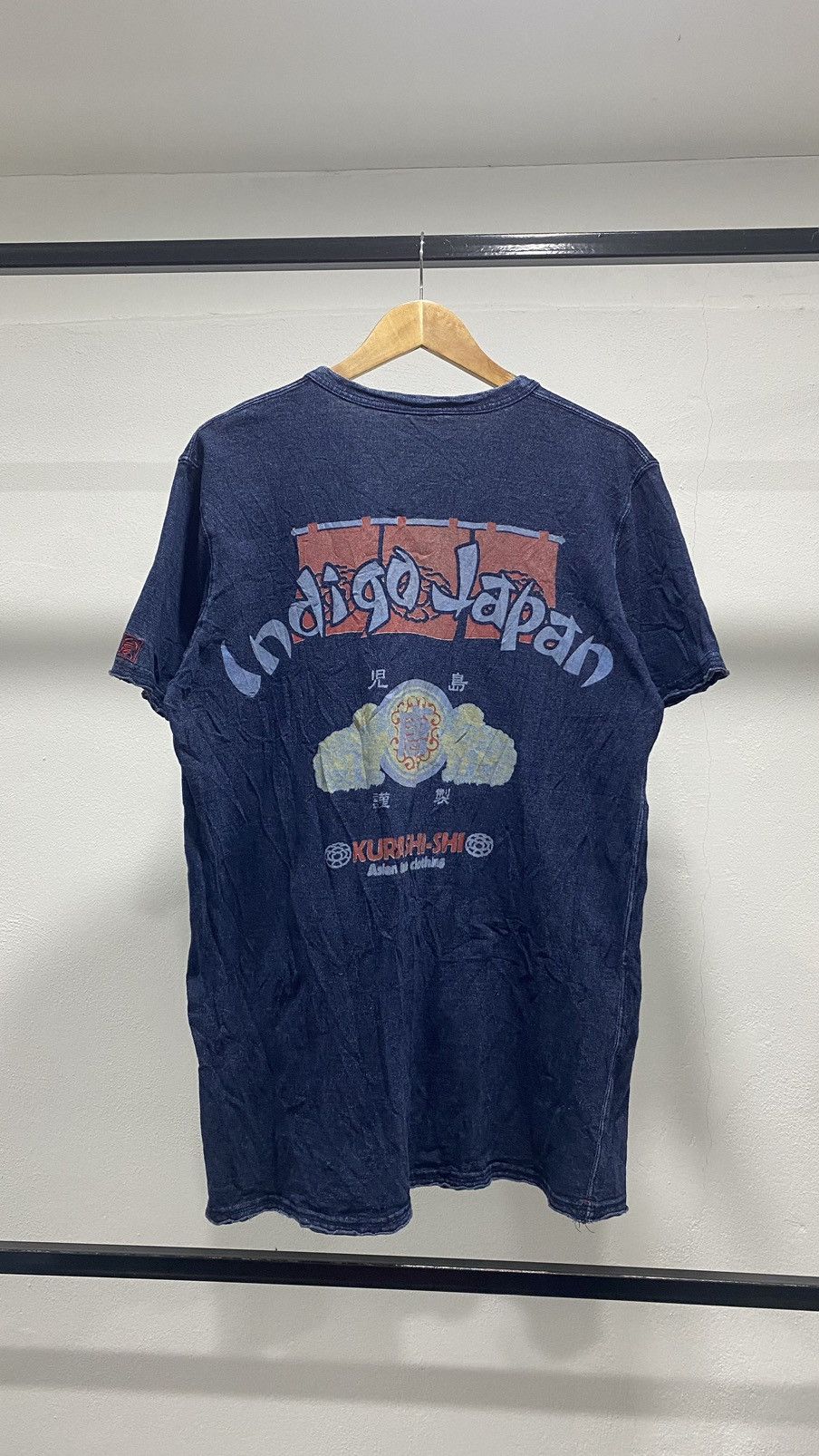 Indigo Distressed Indigo Japan Kura Shi Shi like Kapital Size US XL / EU 56 / 4 - 2 Thumbnail