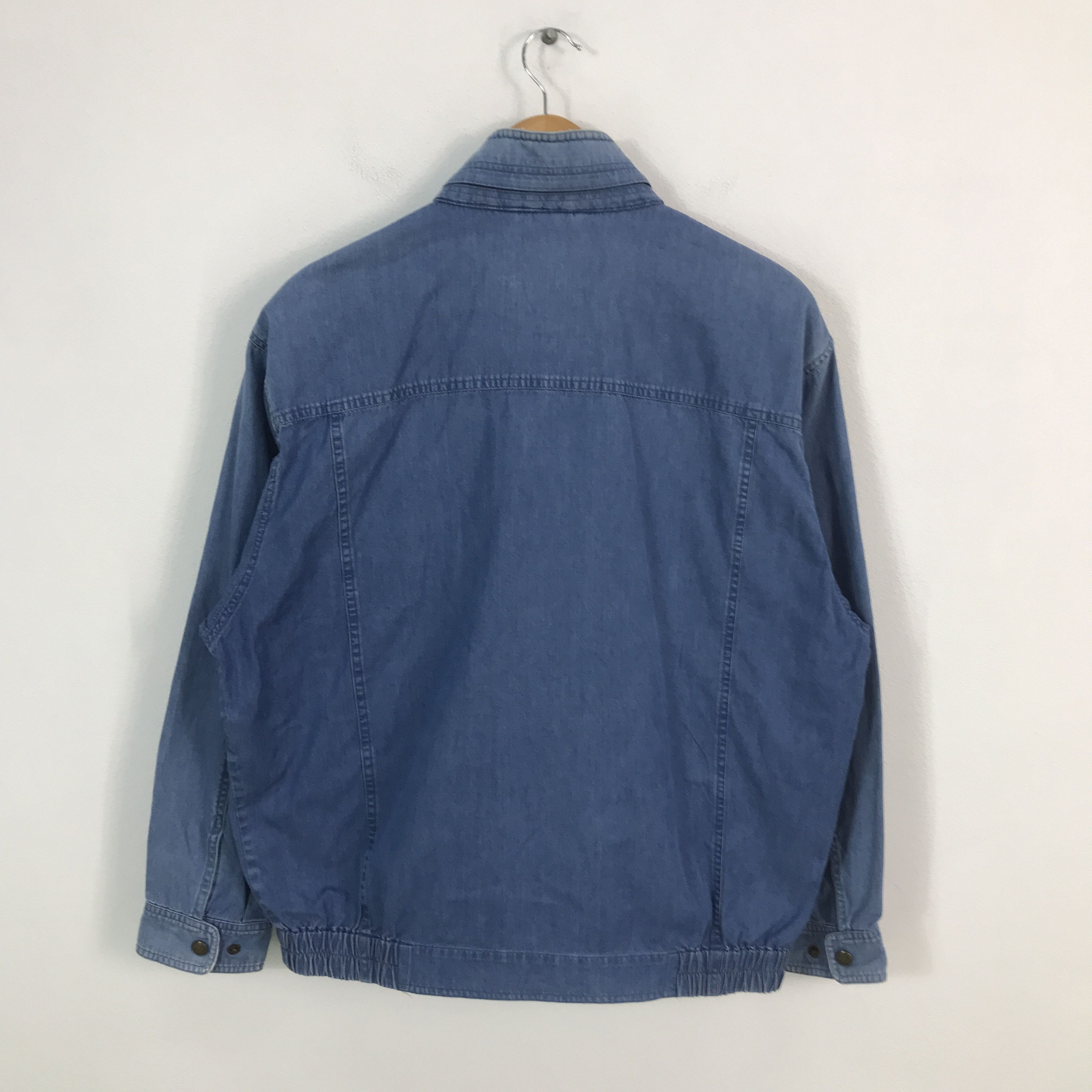 Burberry × Vintage burberrys Japan design Blue jacket distressed collar Size US L / EU 52-54 / 3 - 2 Thumbnail