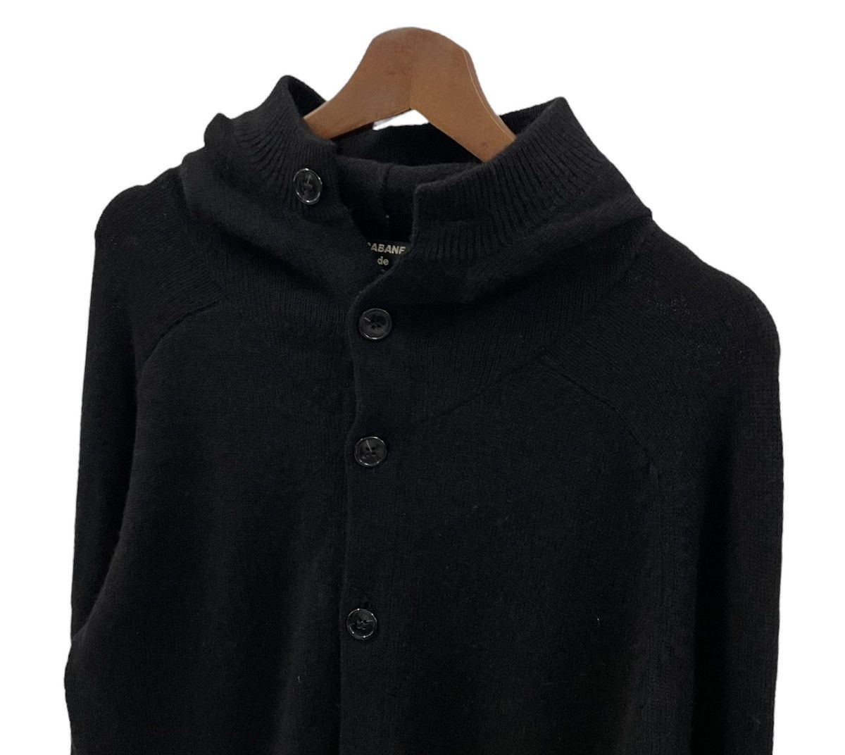 Issey Miyake Cabane De Zucca Wool Cardigan Size US S / EU 44-46 / 1 - 2 Thumbnail