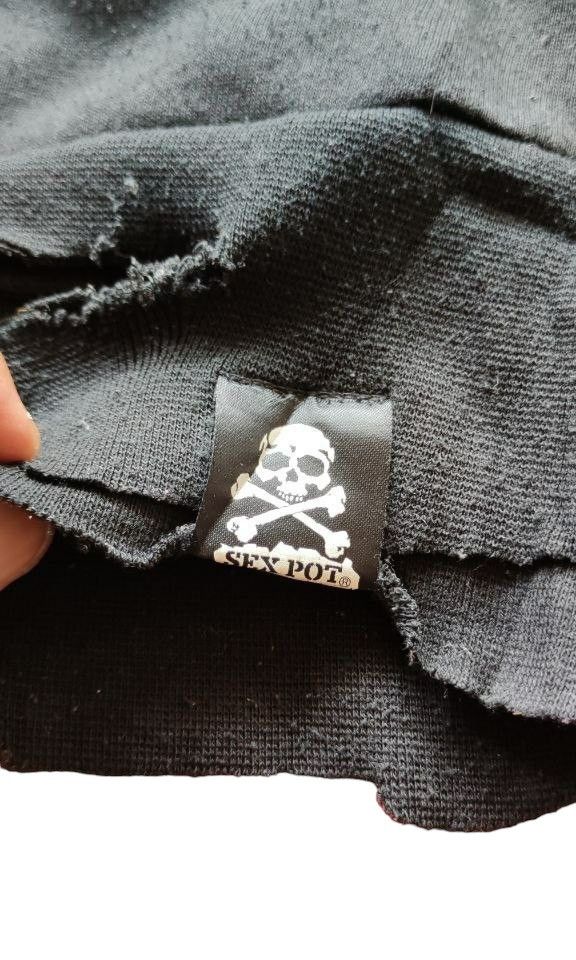 Sex Pot ReVeNGe 💥Sex Pot Revange Distressed Zipper Hoodie Size US S / EU 44-46 / 1 - 10 Thumbnail