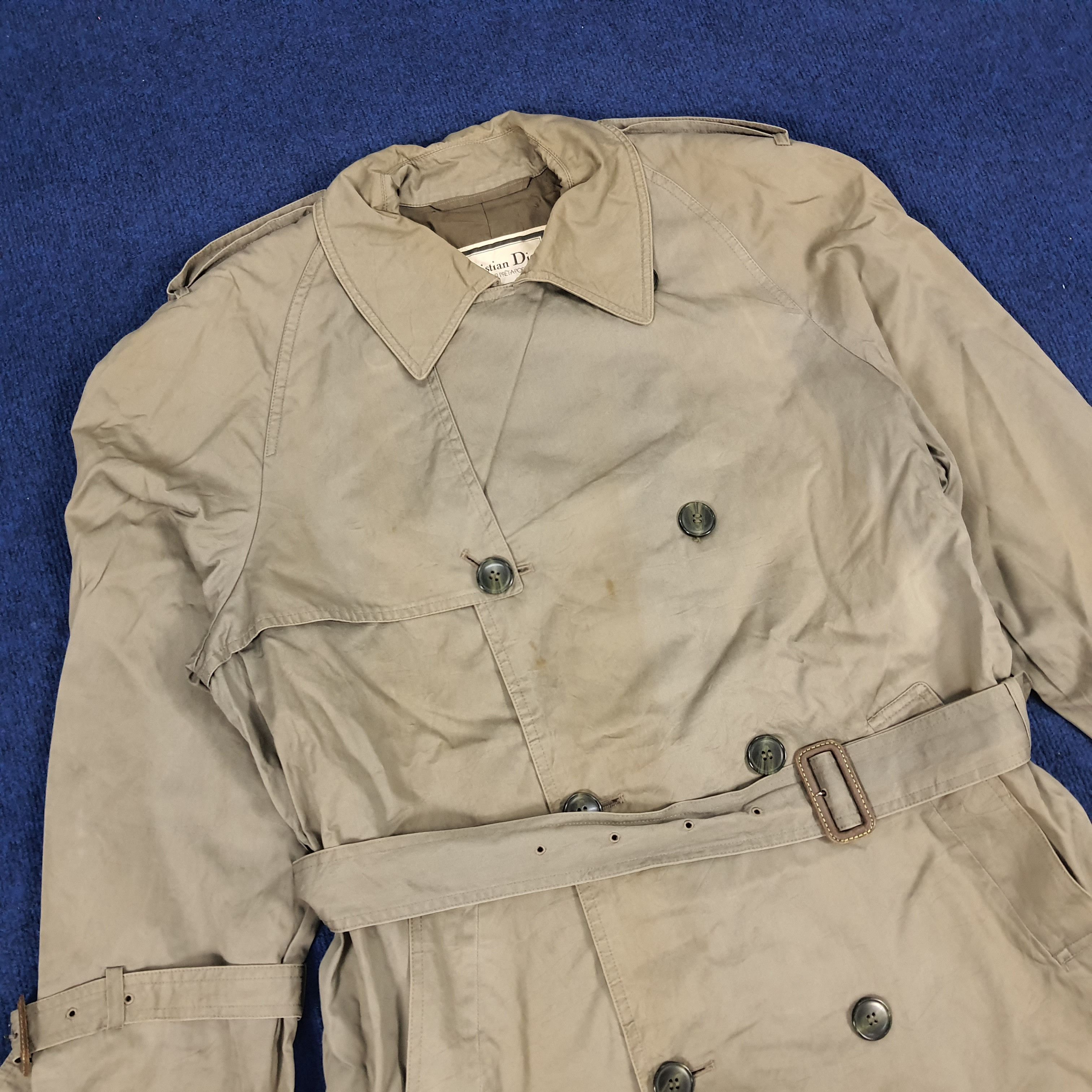 Christian Dior Monsieur × Vintage Vintage Christian Dior Monsieur Trench Jacket Size US L / EU 52-54 / 3 - 2 Thumbnail