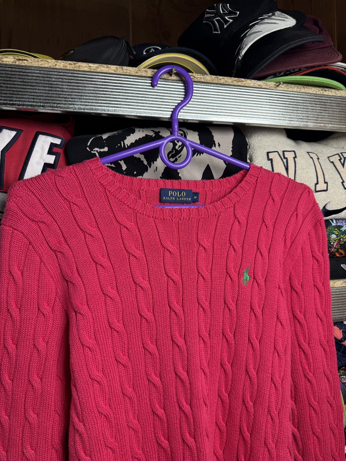 Polo Ralph Lauren Polo Ralph Lauren sweaters pink streetwear size M Size US M / EU 48-50 / 2 - 3 Thumbnail