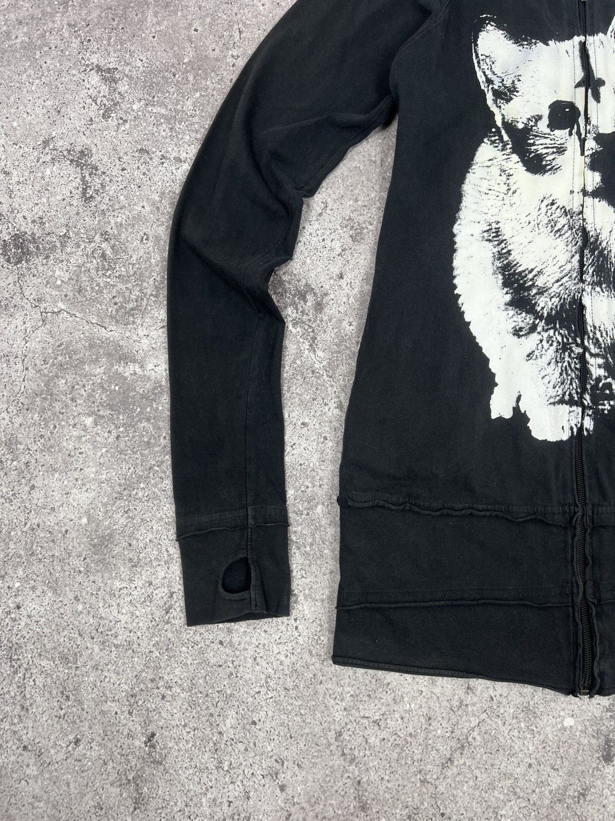 Other Heartless Zip Hoodie Cat Gothic Avant Garde Size S / US 4 / IT 40 - 6 Thumbnail
