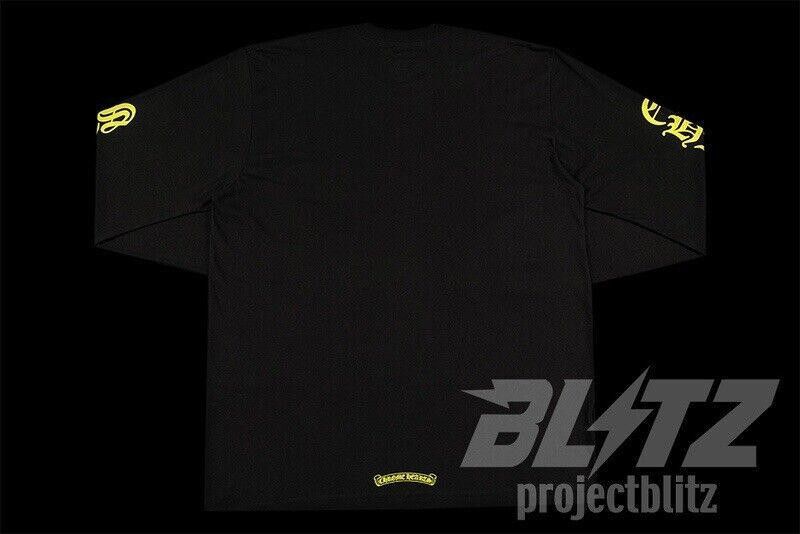 Chrome Hearts CHROME HEARTS NECK LOGO L/S T-SHIRT TEE LONG SLEEVE XL Size US XL / EU 56 / 4 - 4 Thumbnail