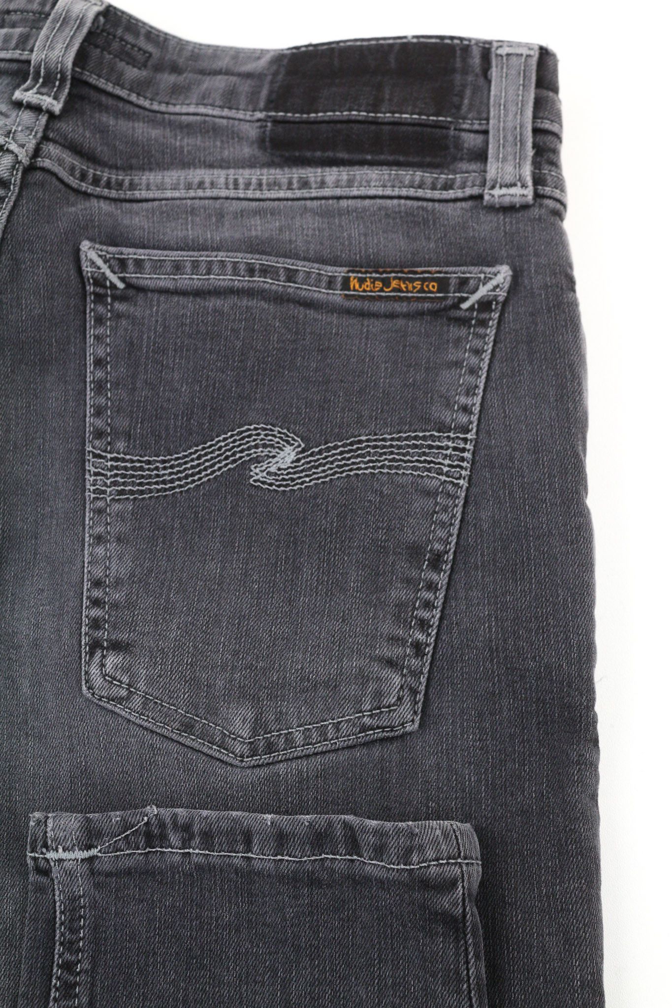 Nudie Jeans SKINNY LIN W28/L30 Tight Grey Jeans 80621 Size US 28 / EU 44 - 5 Thumbnail