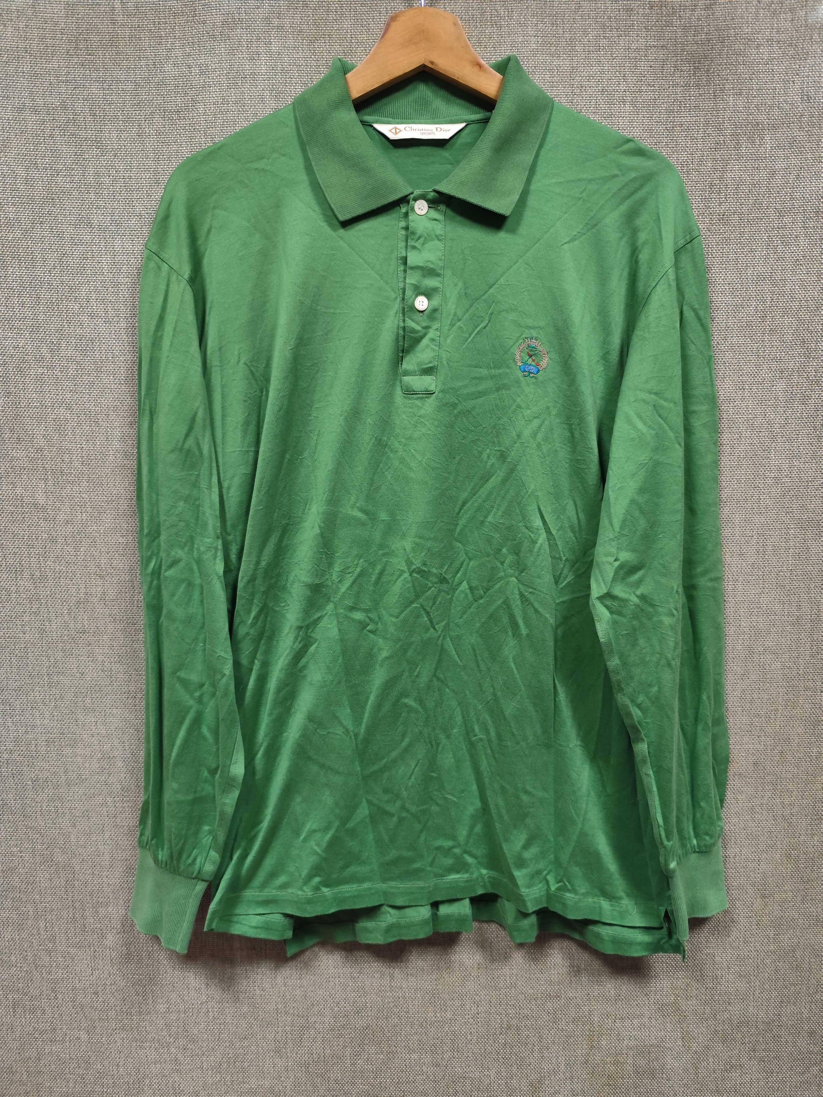 Christian Dior Monsieur T shirt long sleeve christian dior sports Size US M / EU 48-50 / 2 - 1 Thumbnail