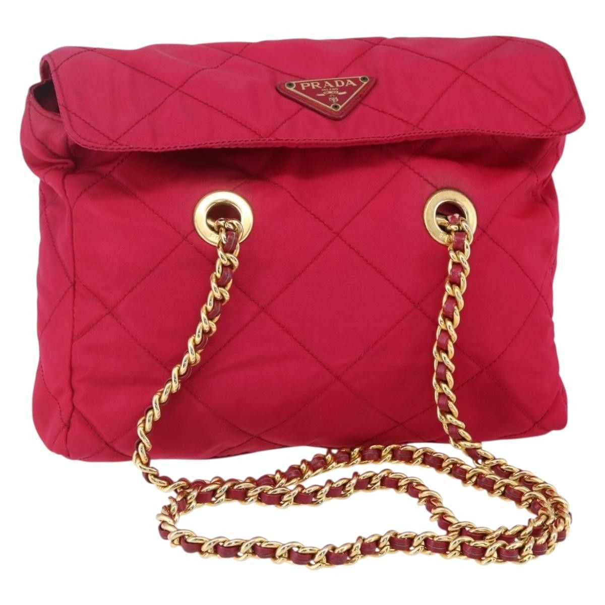 Prada Re-Edition 1995 Chain Tote Quilted Re-Nylon