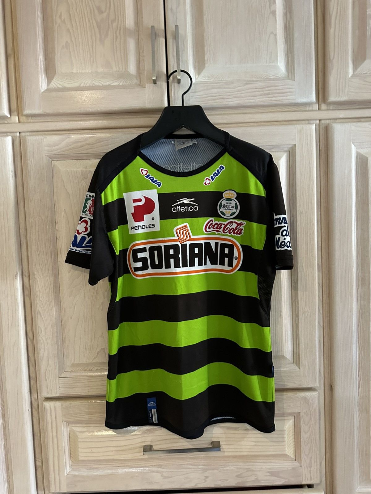 Atletica Vintage santos laguna mexico soccer jersey Size US M / EU 48-50 / 2 - 4 Thumbnail