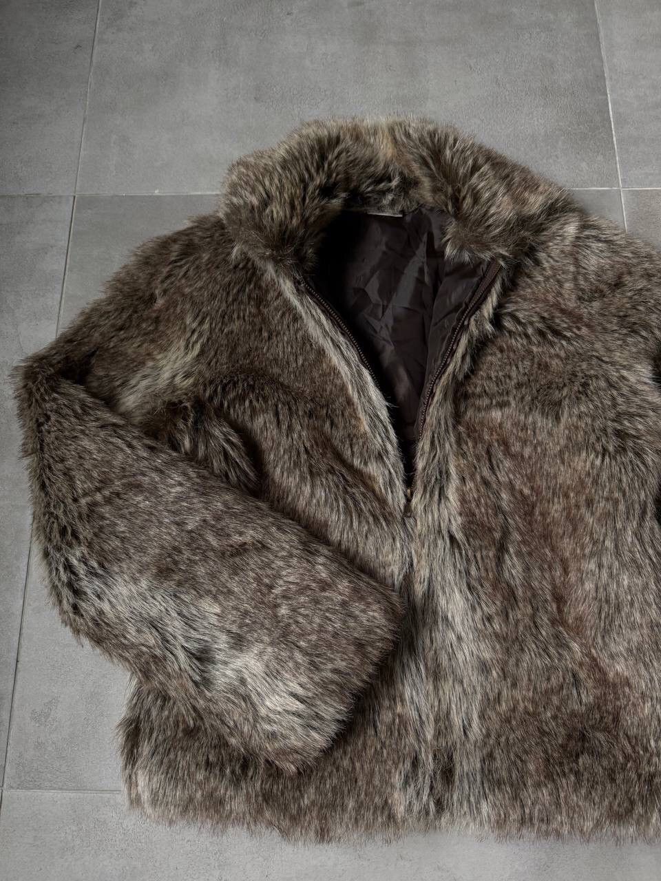 Vintage Vintage Opium Y2K Fur Faux Jacket Bomber Size US S / EU 44-46 / 1 - 3 Thumbnail
