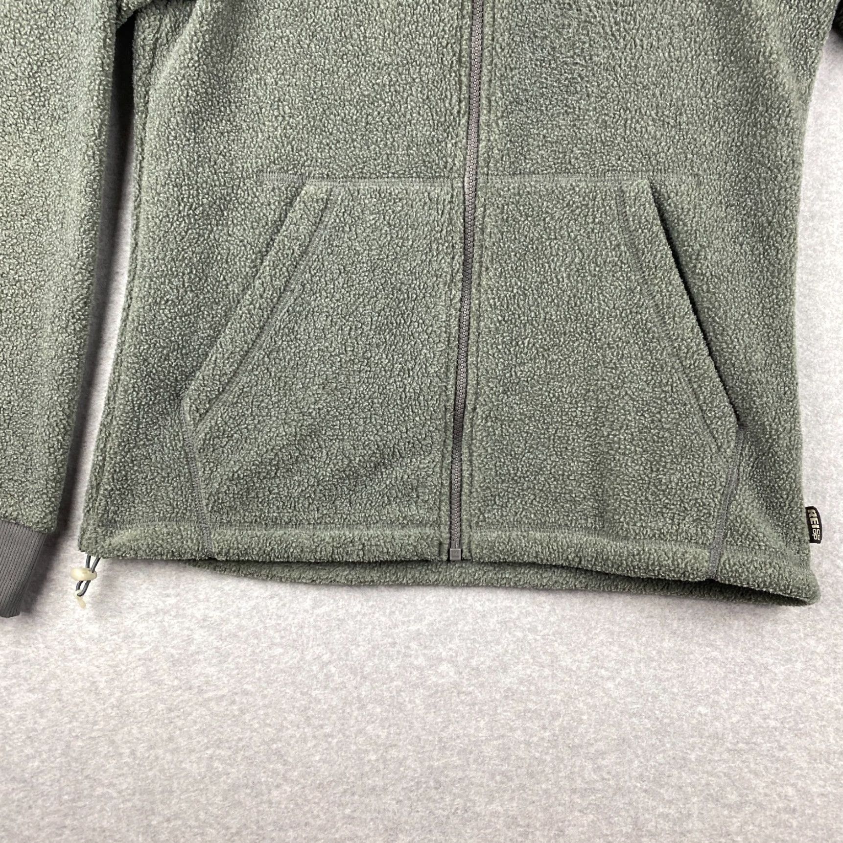 Vintage REI Sweater Mens Small S Gray Full Zip Long Sleeve Piled Warmth Comfort Outdoor Size US S / EU 44-46 / 1 - 3 Thumbnail