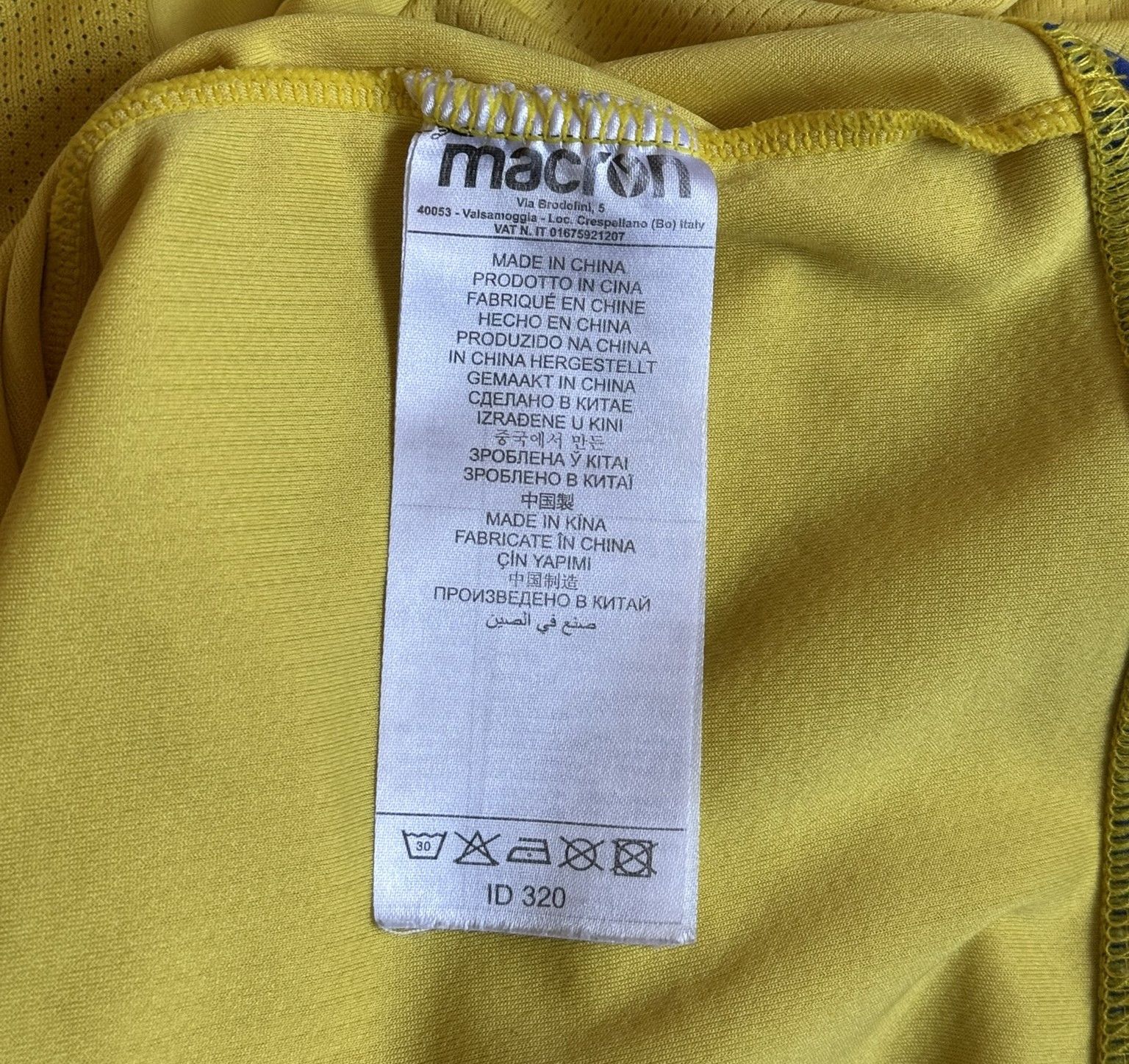 Macron Hellas Verona 2018 2019 SHIRT JERSEY MAGLIA MACRON SIZE M Size US M / EU 48-50 / 2 - 8 Thumbnail