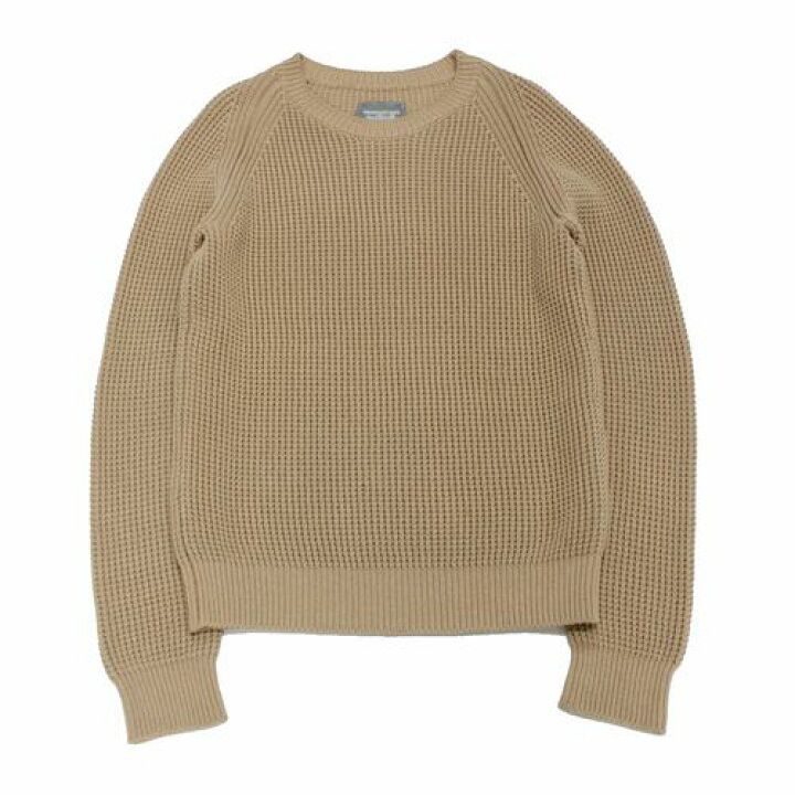 Takahiromiyashita The Soloist. The soloist heavy knit beige cotton sweater Size US L / EU 52-54 / 3 - 1 Thumbnail