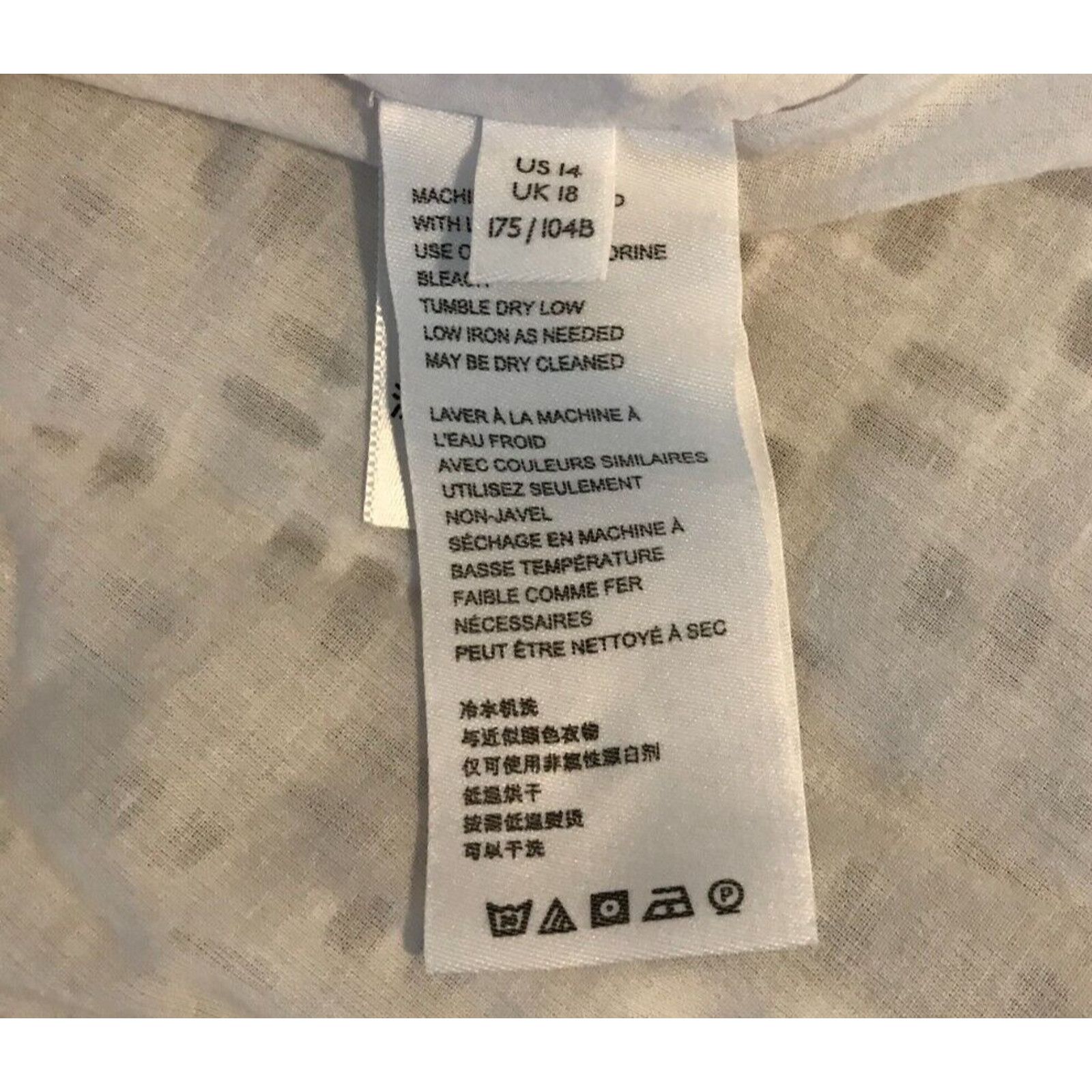 Anthropologie Anthropologie Women's White Belted Eyelet Romper NO BELT-14 Size 36" / US 14 / IT 50 - 9 Thumbnail