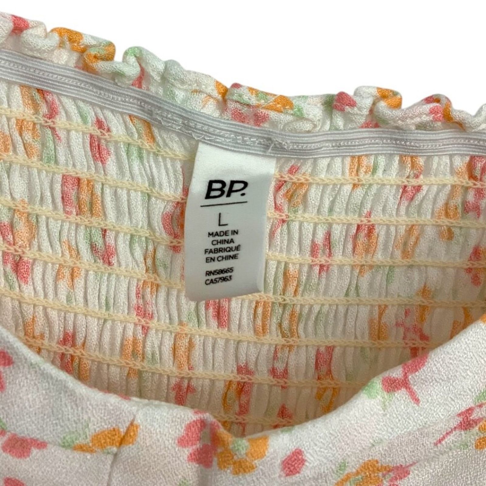 BP. Bp Floral Tie Strap Corset Top Size Large NWOT $29 MSRP Size L / US 10 / IT 46 - 4 Thumbnail