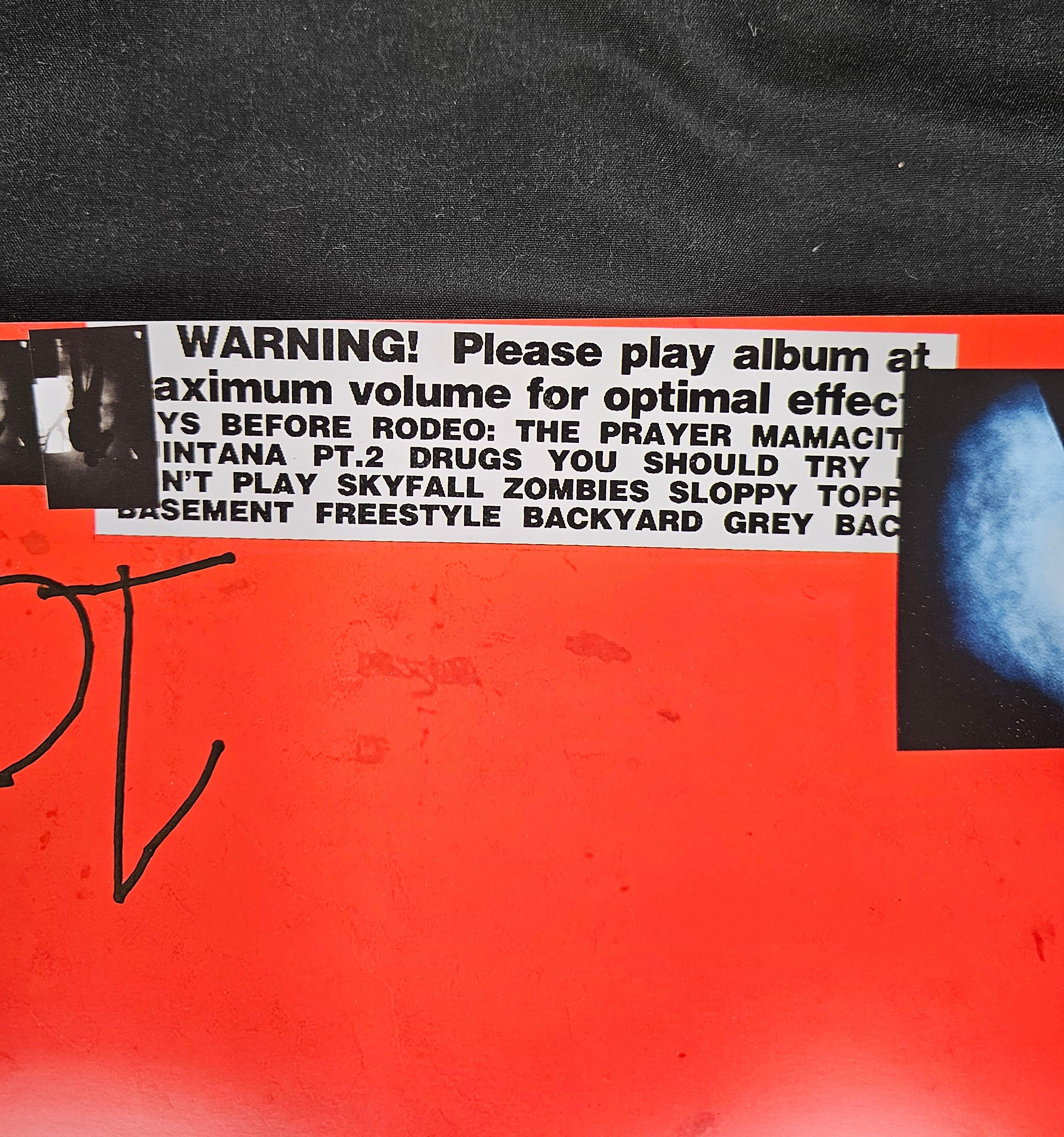 Travis Scott Travis Scott Days Before Rodeo Poster 24” X 18” 10 Year Size ONE SIZE - 4 Thumbnail