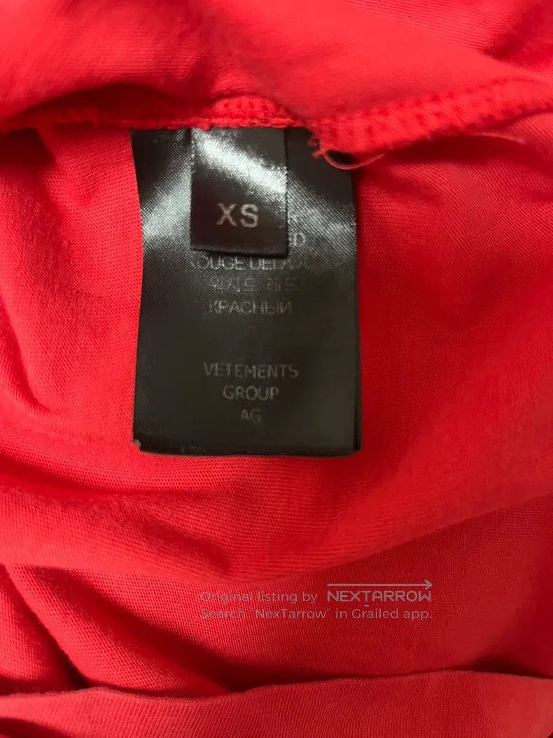 Vetements Vetements Laid-Back Slogan Short Sleeve Size US XS / EU 42 / 0 - 5 Thumbnail