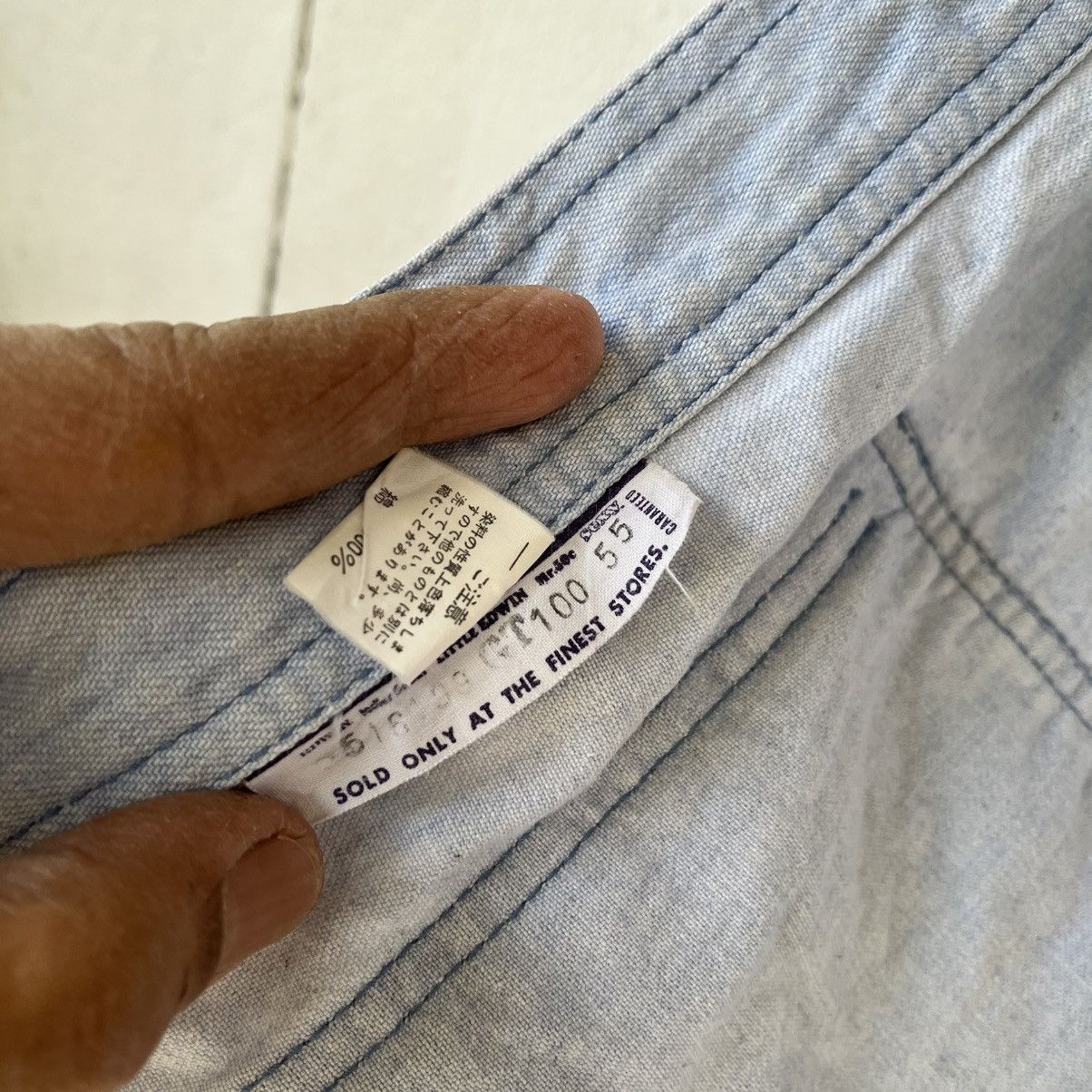 Edwin Vintage Edwin MR 50C Denim Chore Jacket – Made in Japan Size XS / US 0-2 / IT 36-38 - 16 Thumbnail