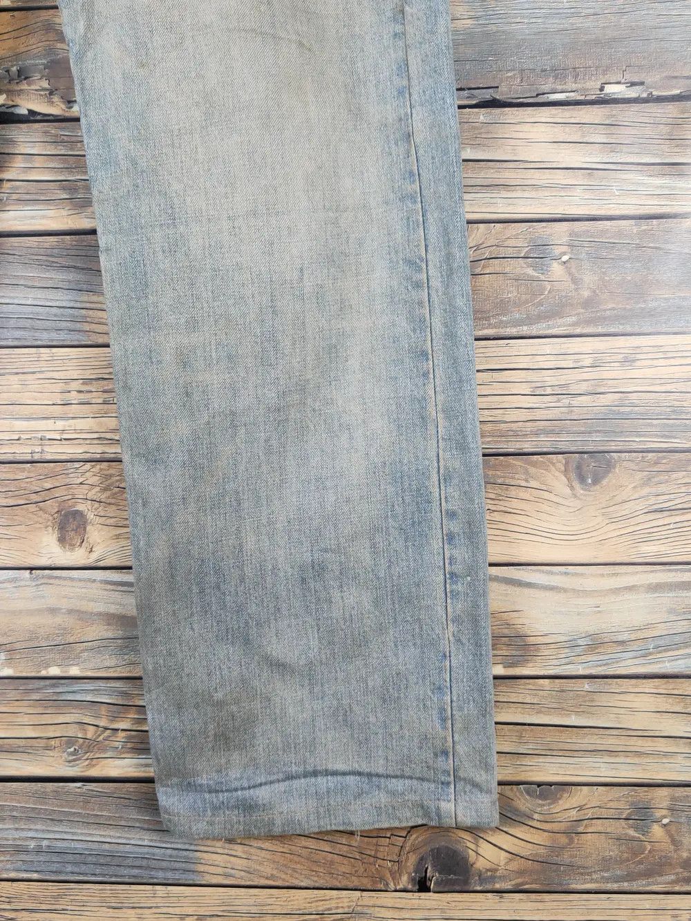 Takeo Kikuchi DL Takeo Kikuchi Blue Faded Distressed Ripped Jeans #W1478 Size US 32 / EU 48 - 16 Thumbnail