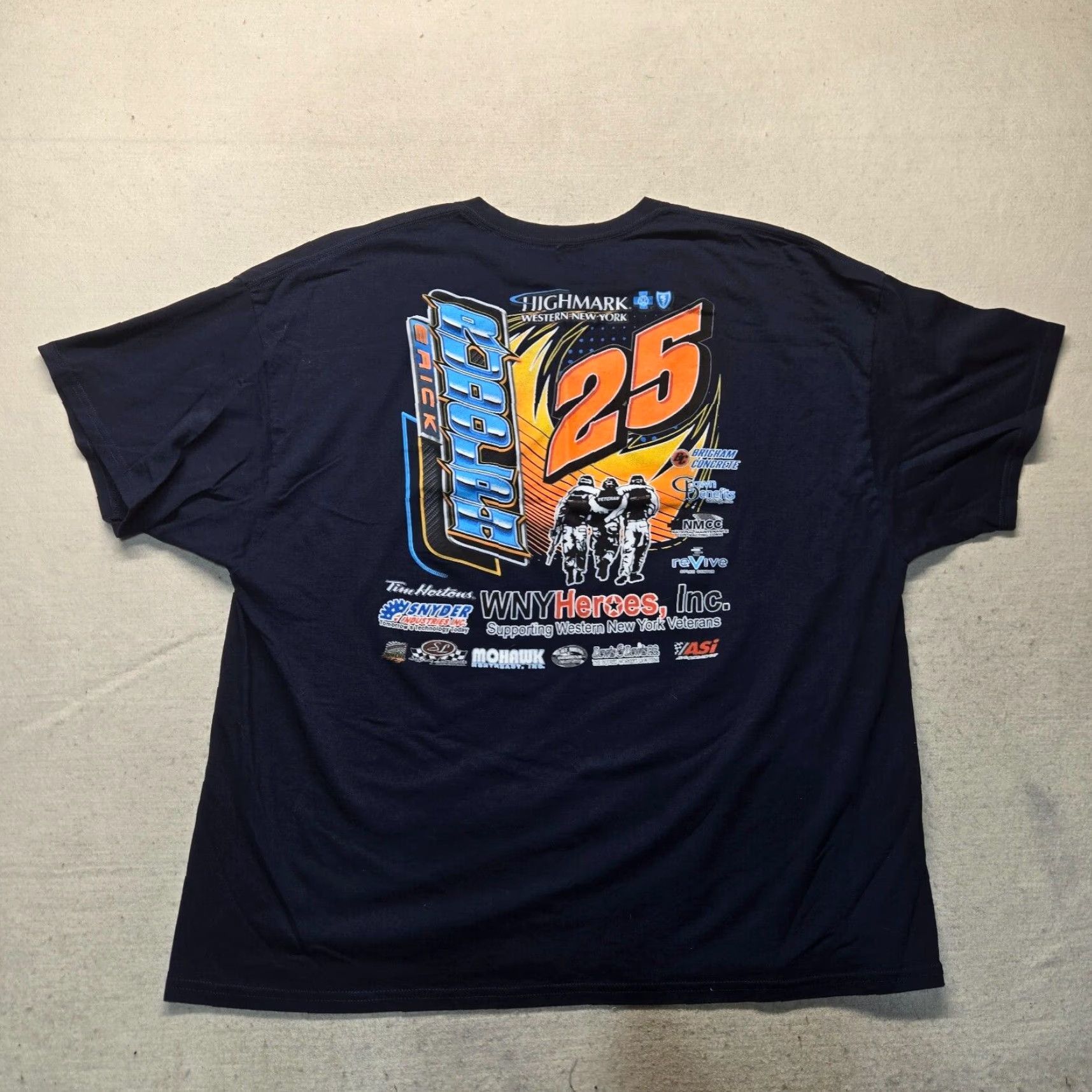 Vintage VINTAGE Racing T-Shirt Men Adult 3XL Black Short Sleeve Logo Cotton All Seasons Size US XXL / EU 58 / 5 - 7 Thumbnail