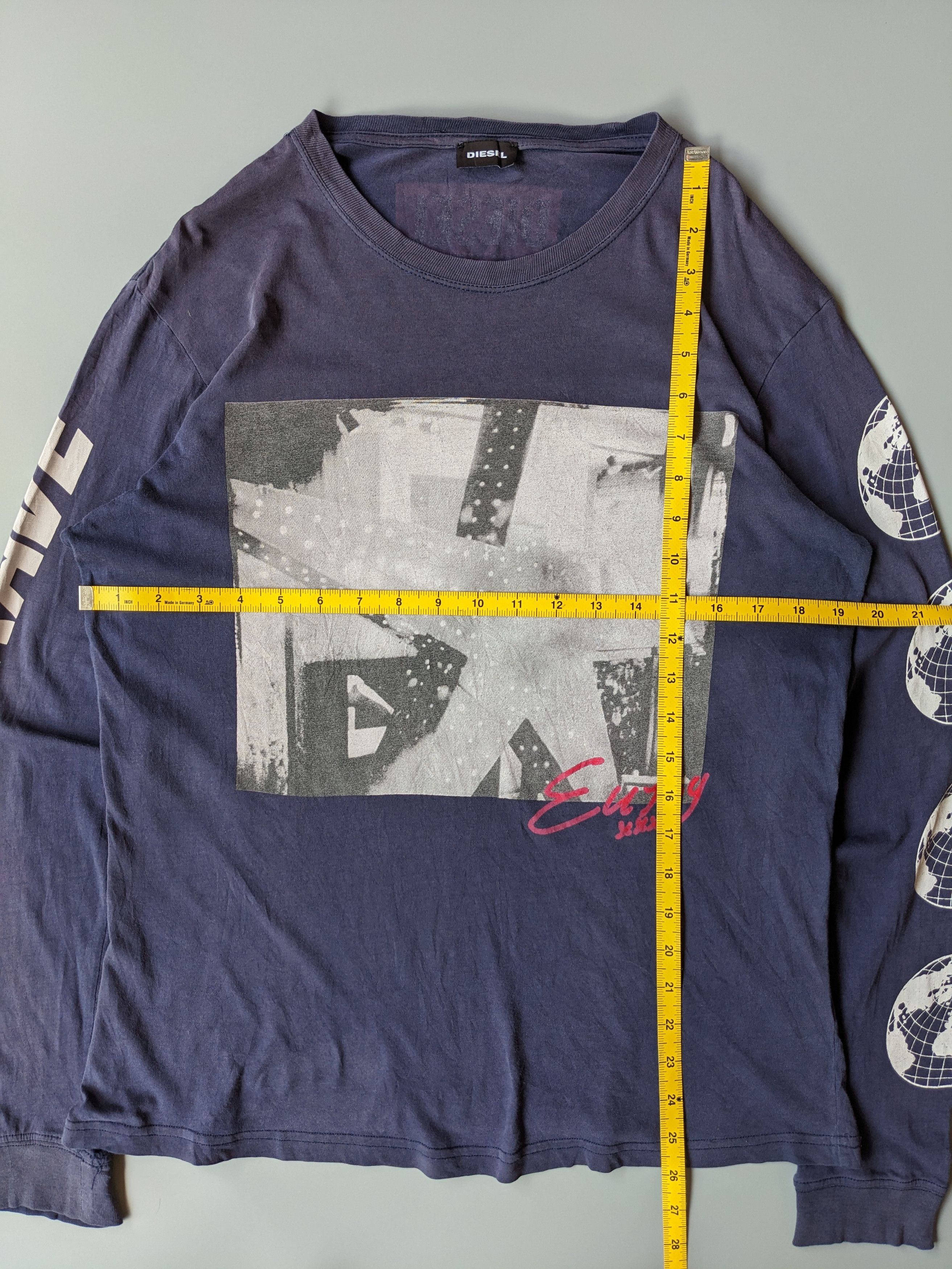 Diesel Diesel long sleeve printed shirt Size US M / EU 48-50 / 2 - 5 Thumbnail