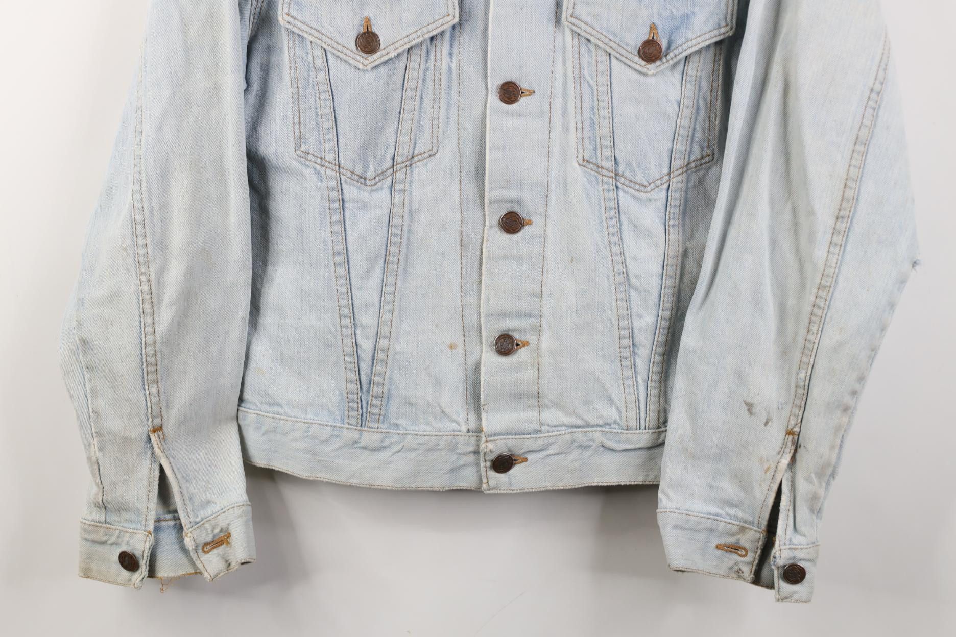 Vintage Vintage 70s Streetwear Denim Jean Trucker Jacket Blue USA Size US M / EU 48-50 / 2 - 3 Thumbnail