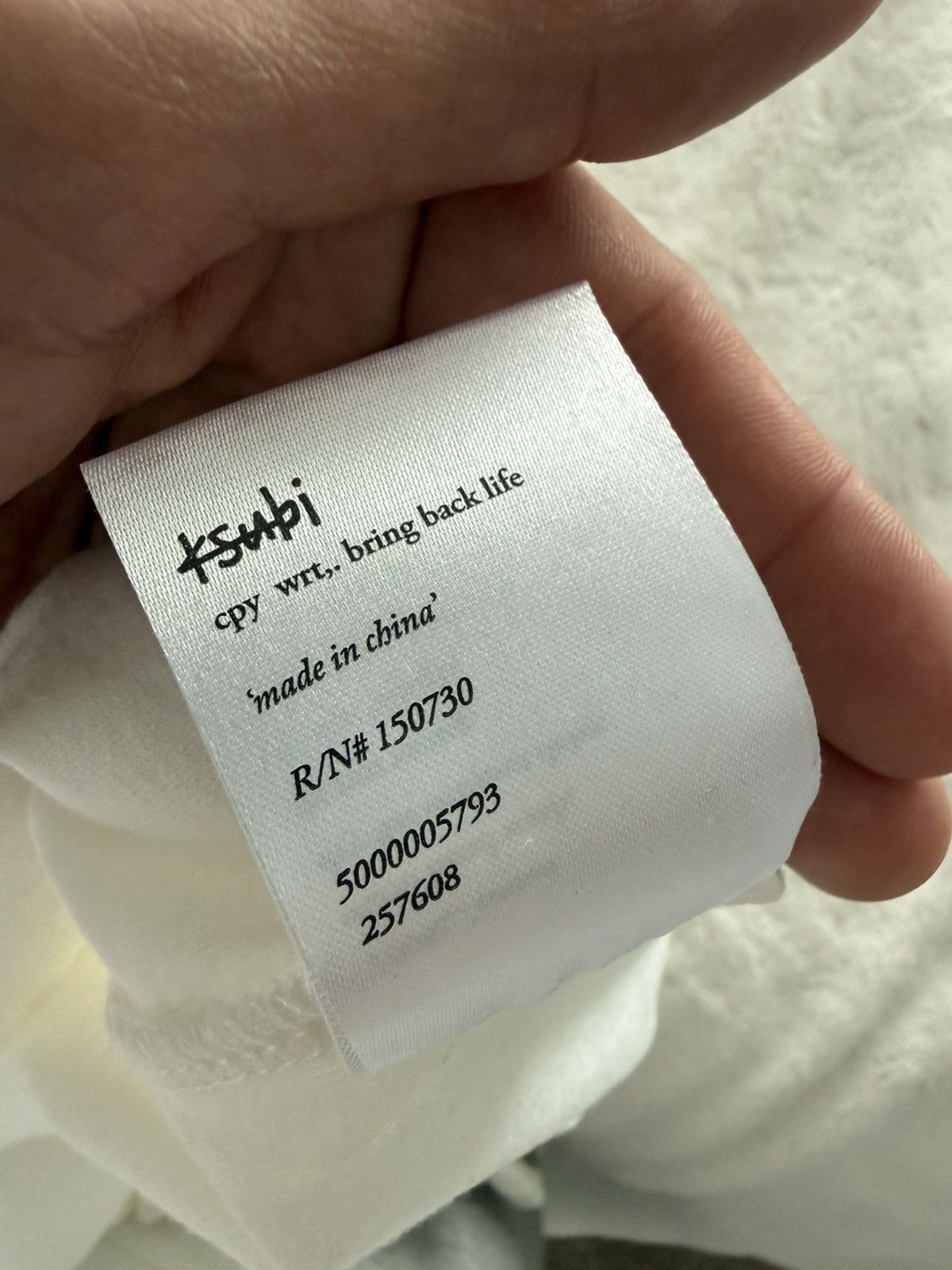 Ksubi Men’s Ksubi Off-White (Bone) New NYC T-Shirt - Medium Size US M / EU 48-50 / 2 - 8 Thumbnail