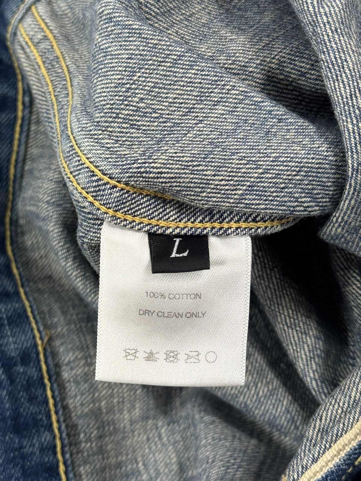 Enfants Riches Deprimes TYPE VII RUSTY DENIM JACKET Size US L / EU 52-54 / 3 - 9 Thumbnail