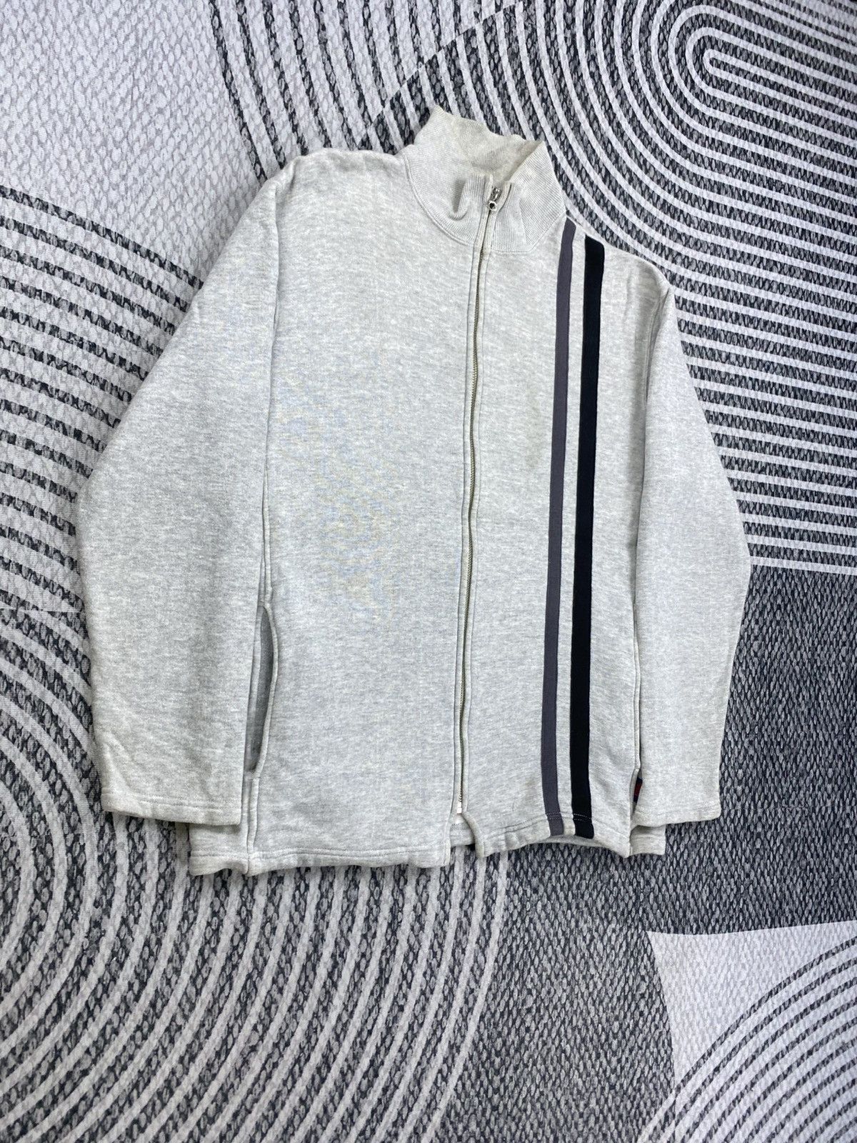 Full Count & Co. Vintage Full Count Fullzip Track Sweater Jacket Size US M / EU 48-50 / 2 - 3 Thumbnail