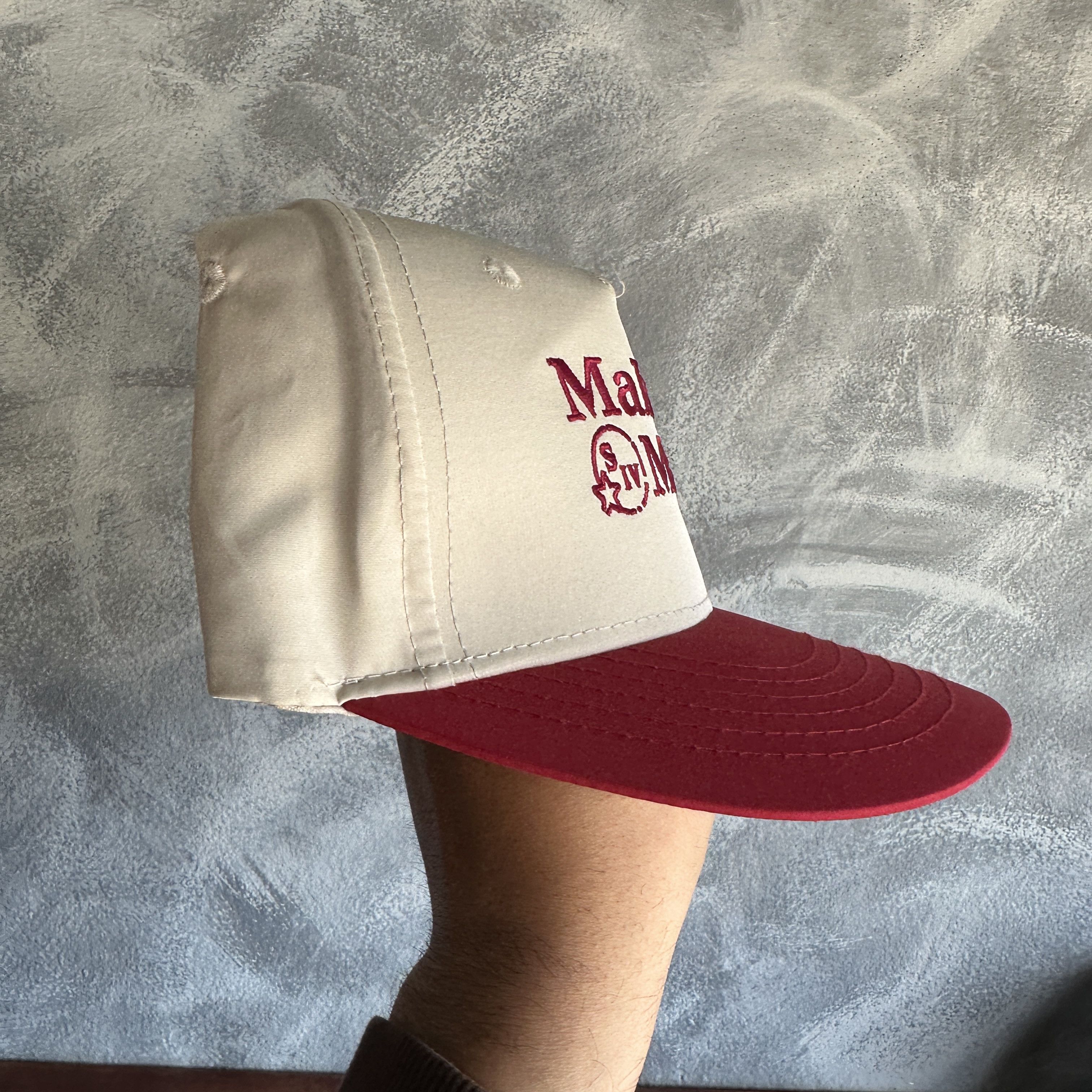 Other Makers Mark Whiskey Baseball Cap Buckleback Hat Red OSFM Size ONE SIZE - 2 Thumbnail