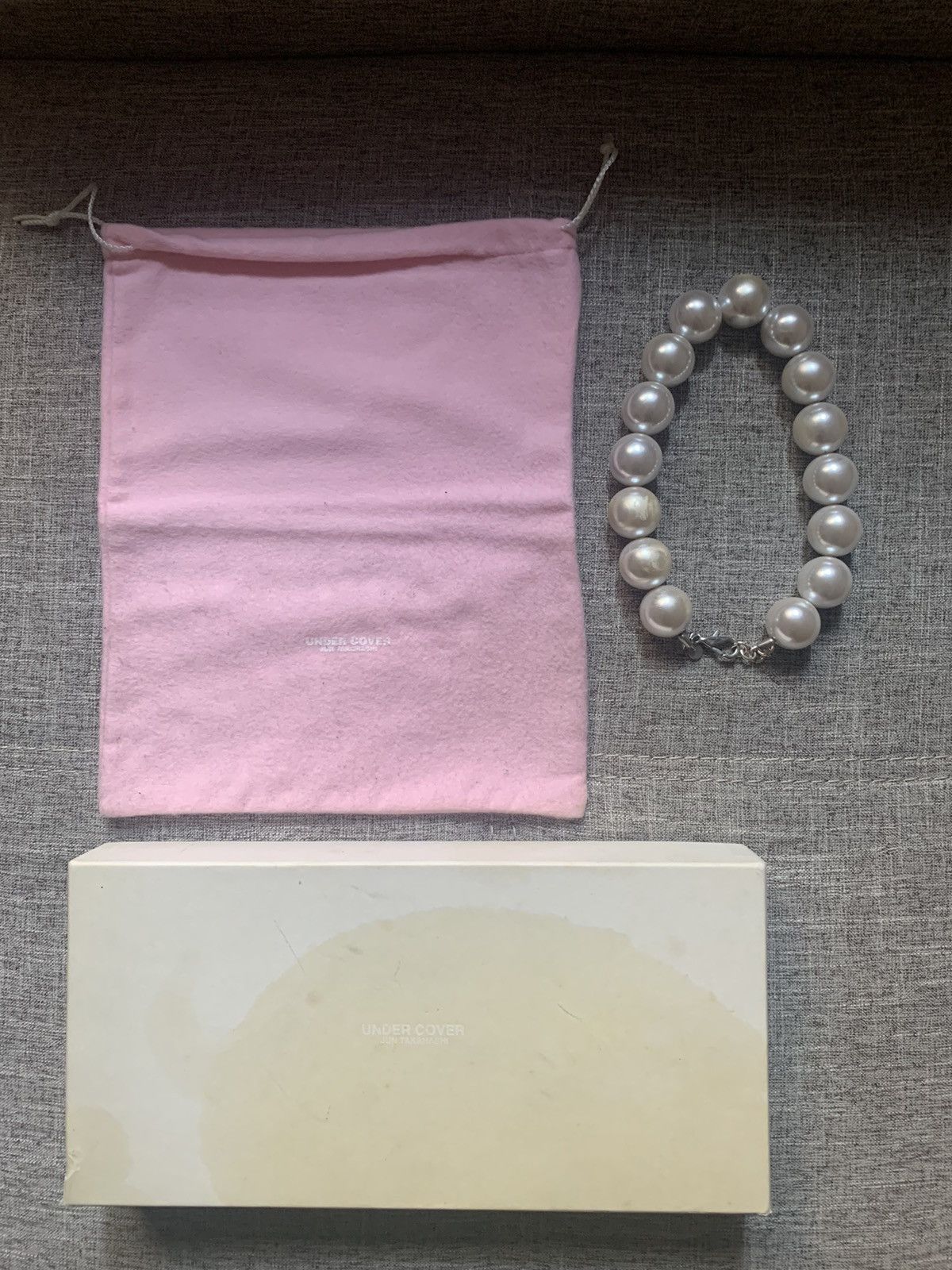 Jun Takahashi × Undercover Undercover 2001 D.A.V.F. Pearl Necklace/choker Size ONE SIZE - 2 Thumbnail