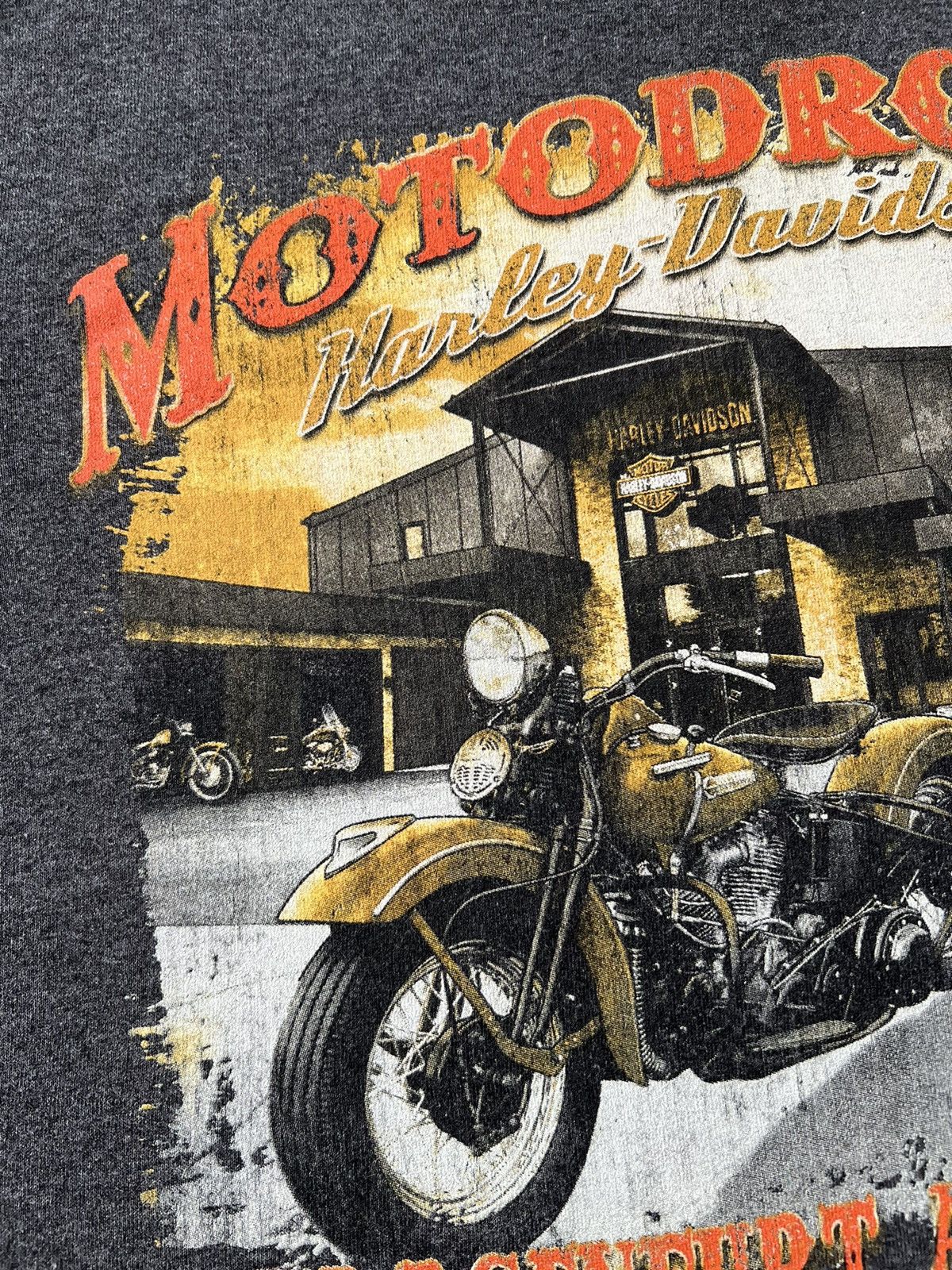 Harley Davidson Vintage 2013 Harley Davidson Austria Long Sleeve T-shirt Size US M / EU 48-50 / 2 - 13 Thumbnail
