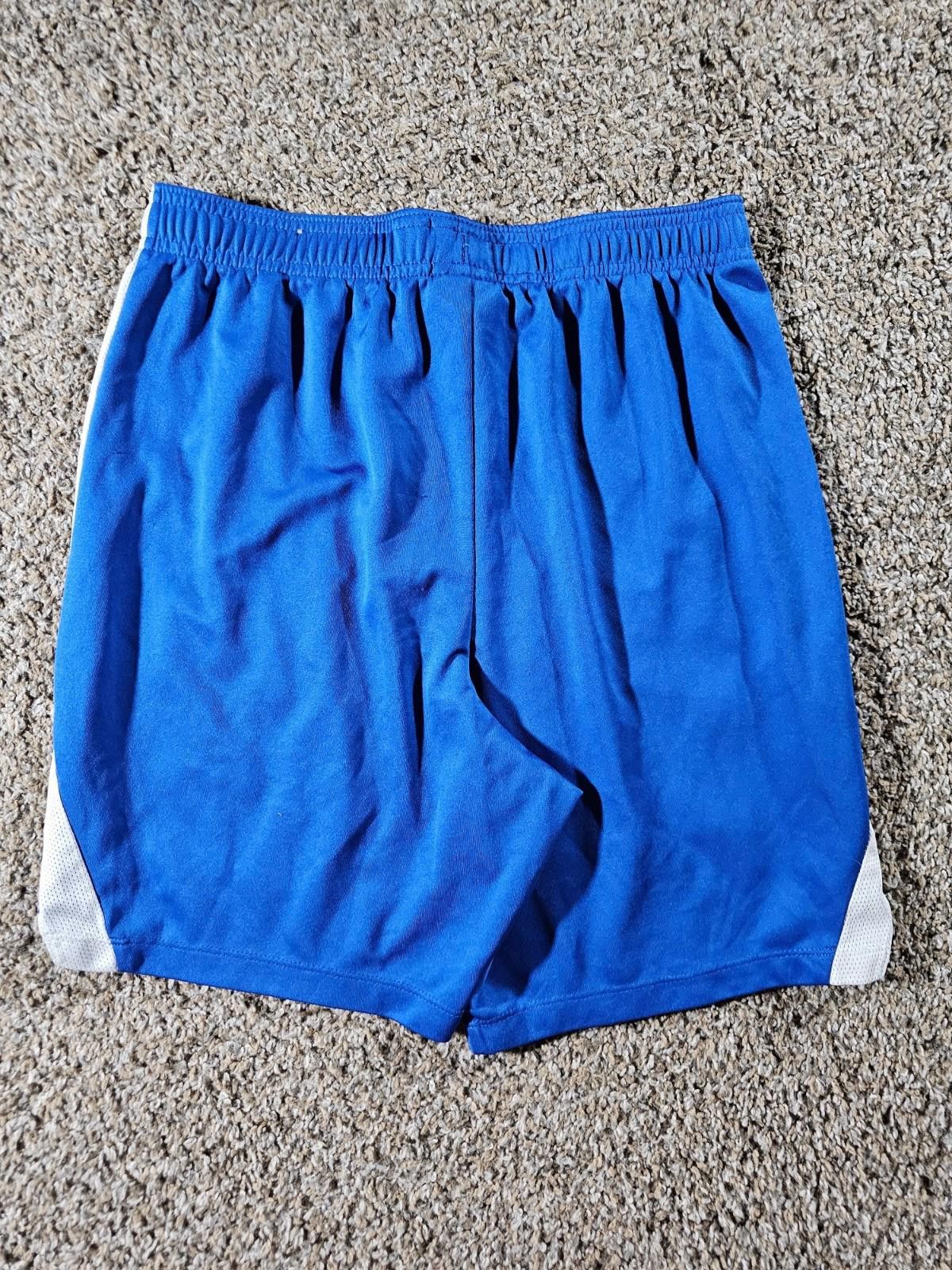 Nike Nike Drifit Kids Small Blue Athletic Shorts Size US 26 / EU 42 - 6 Thumbnail