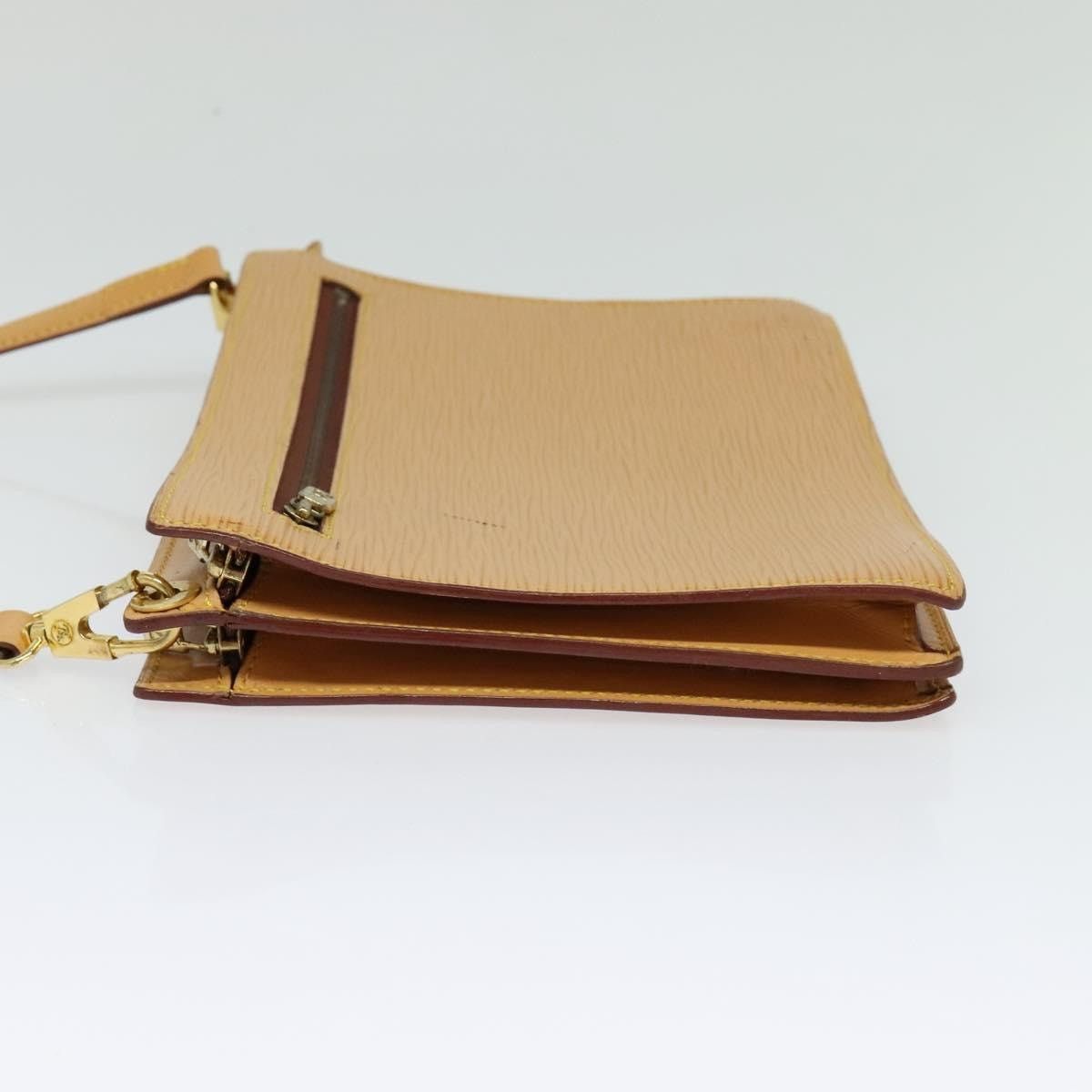 Louis Vuitton LOUIS VUITTON Epi Angian Shoulder Bag Beige M52116 Size ONE SIZE - 4 Thumbnail