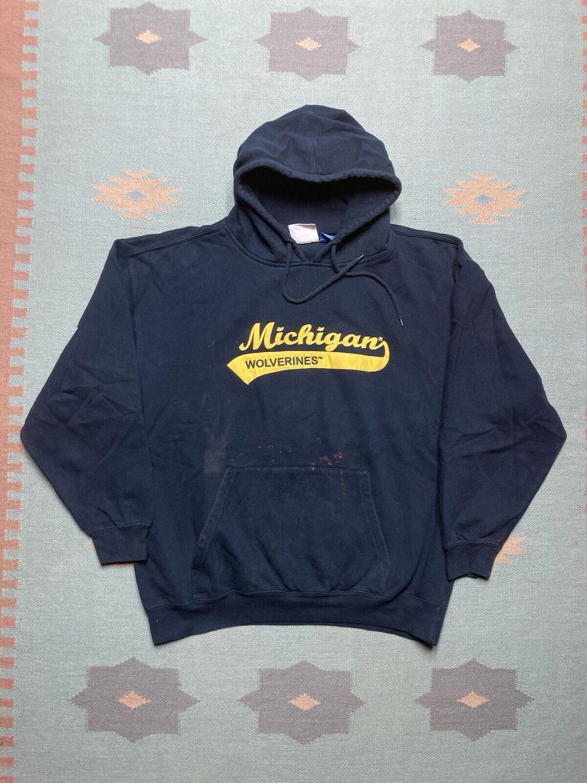 Vintage VTG hoodie university of Michigan wolverines NCAA college XL Size US XL / EU 56 / 4 - 1 Thumbnail