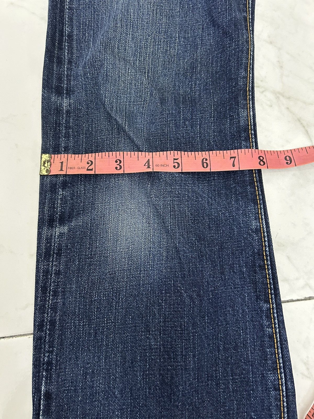 Eternal VINTAGE ETERNAL COMFORTABLE JEANS SELVEDGE FLARE DESIGN Size US 32 / EU 48 - 15 Thumbnail